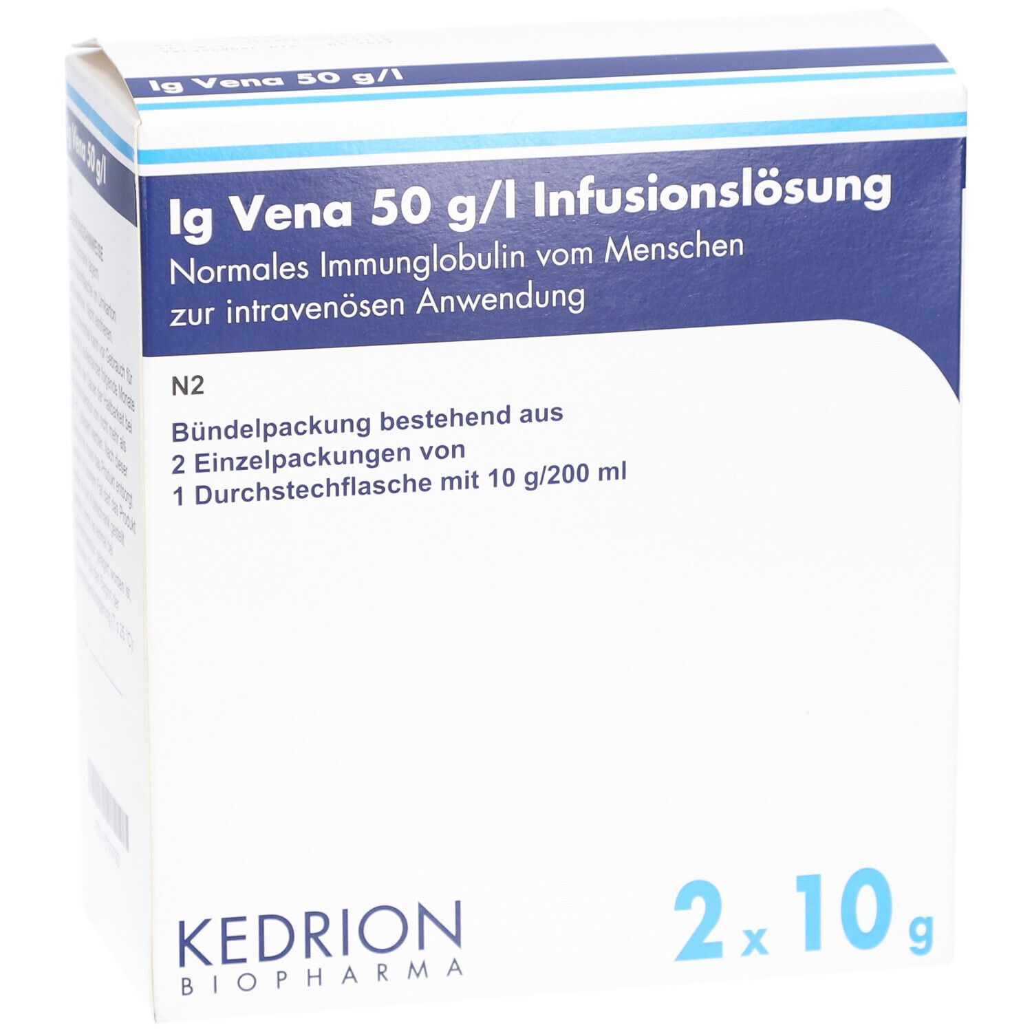 IG VENA 50 g/l Infusionslösung 10g/200ml