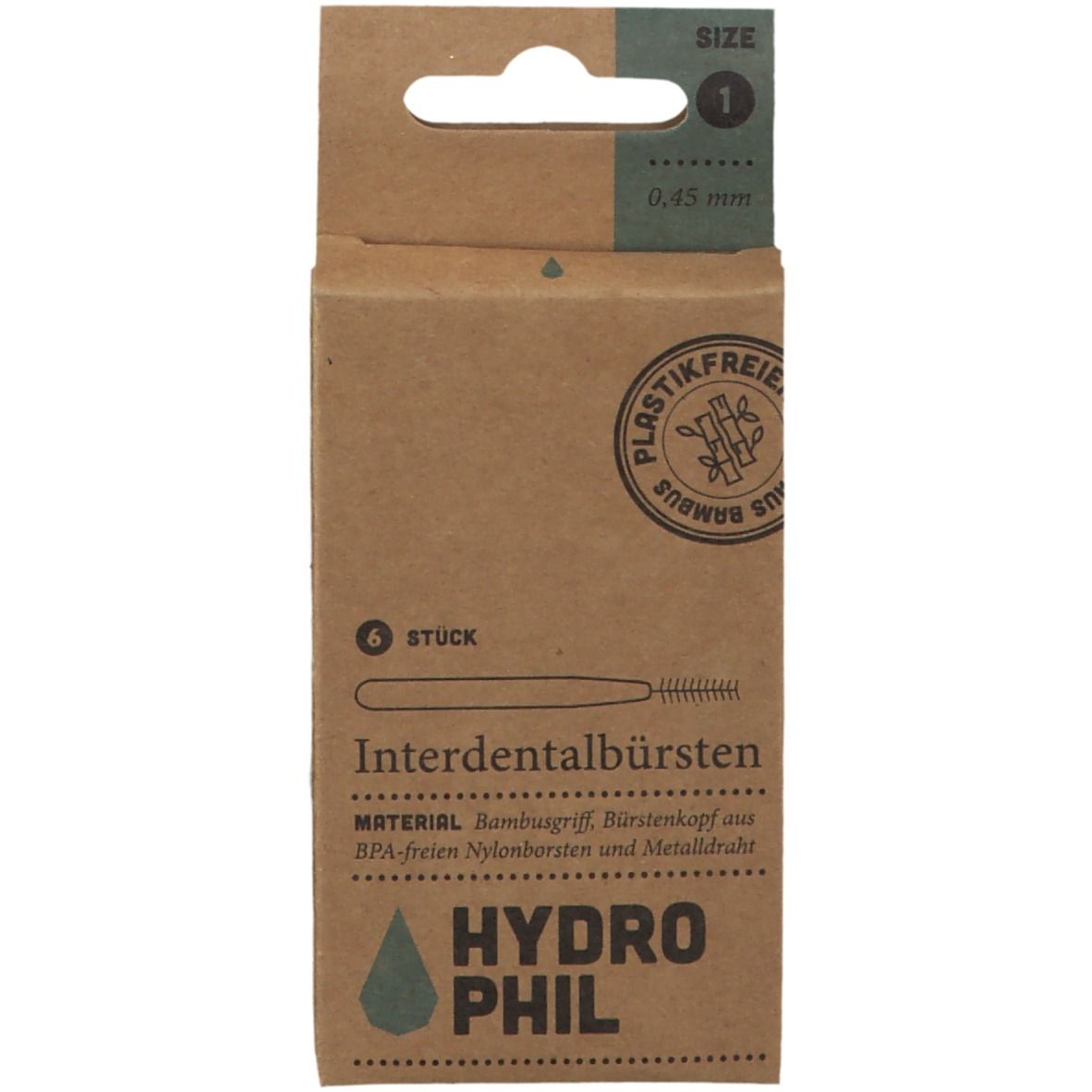 HYDROPHIL Interdentalbürste 0,45 mm