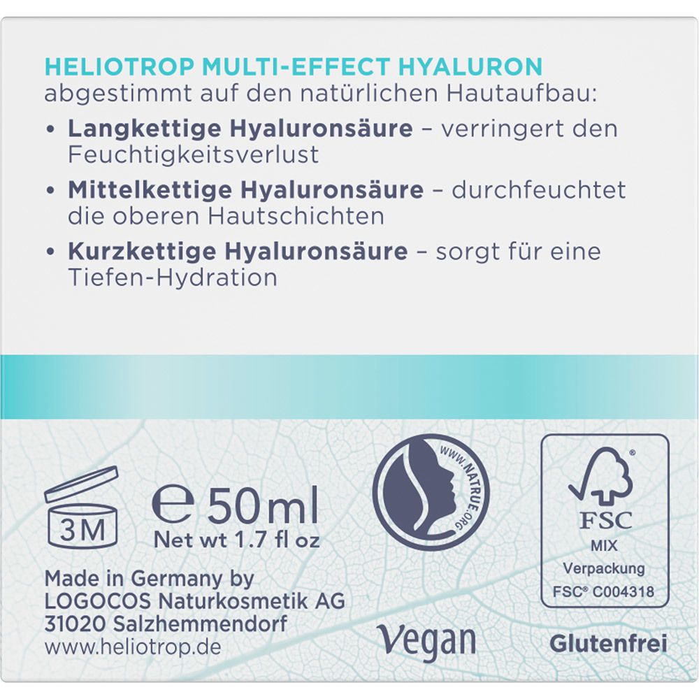 Heliotrop ACTIVE HYALURON Multi-Perform Nachtcreme APOTHEKE 50 ml - SHOP