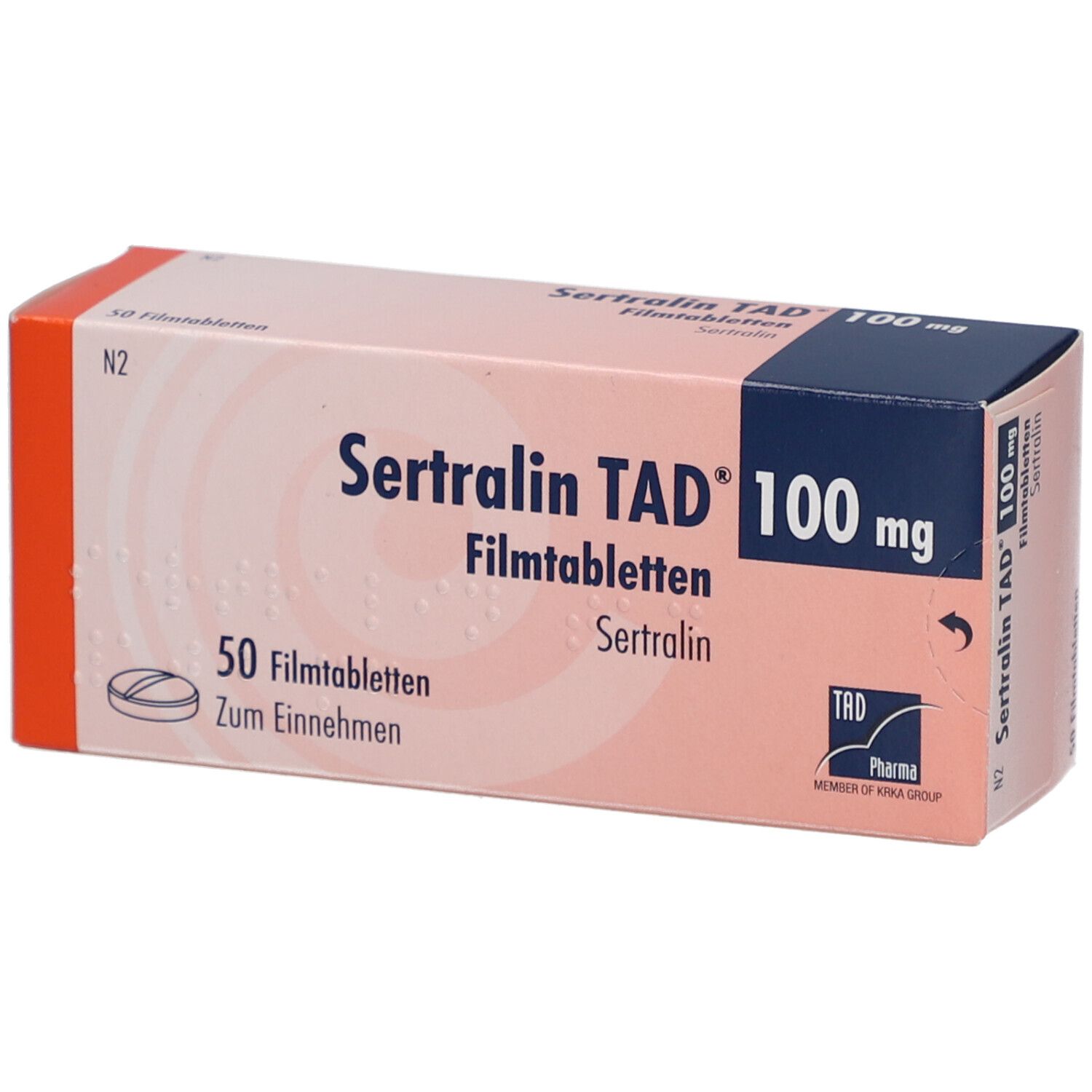 SERTRALIN TAD 100 mg Filmtabletten