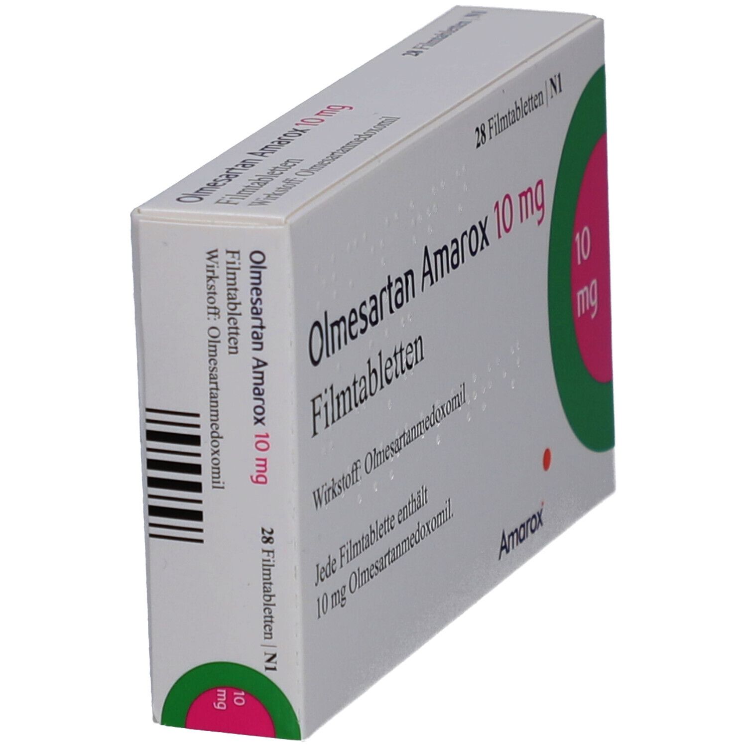 Olmesartan Amarox 10 mg Filmtabletten 28 St