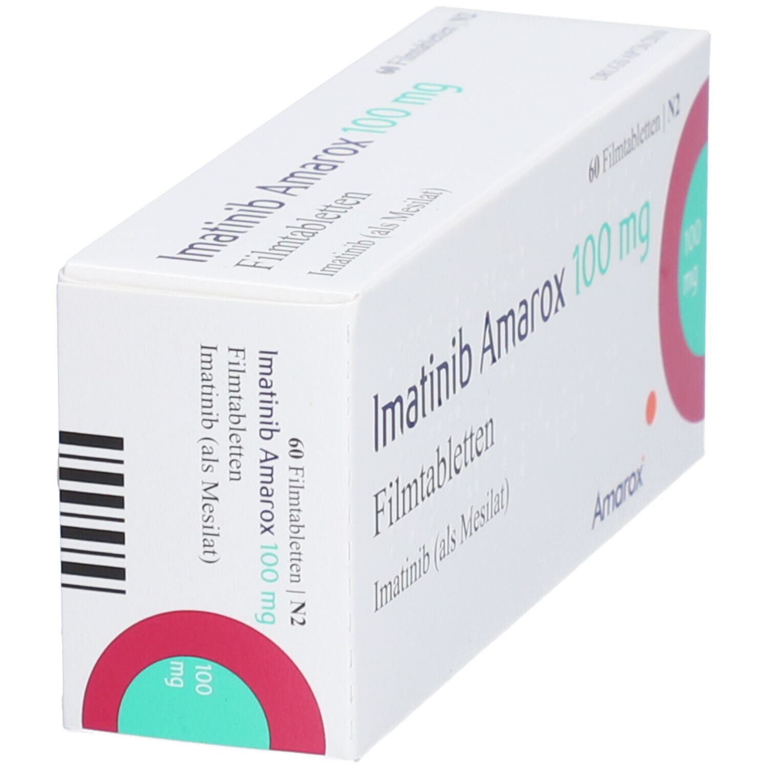 Imatinib Amarox 100 mg Filmtabletten 60 St