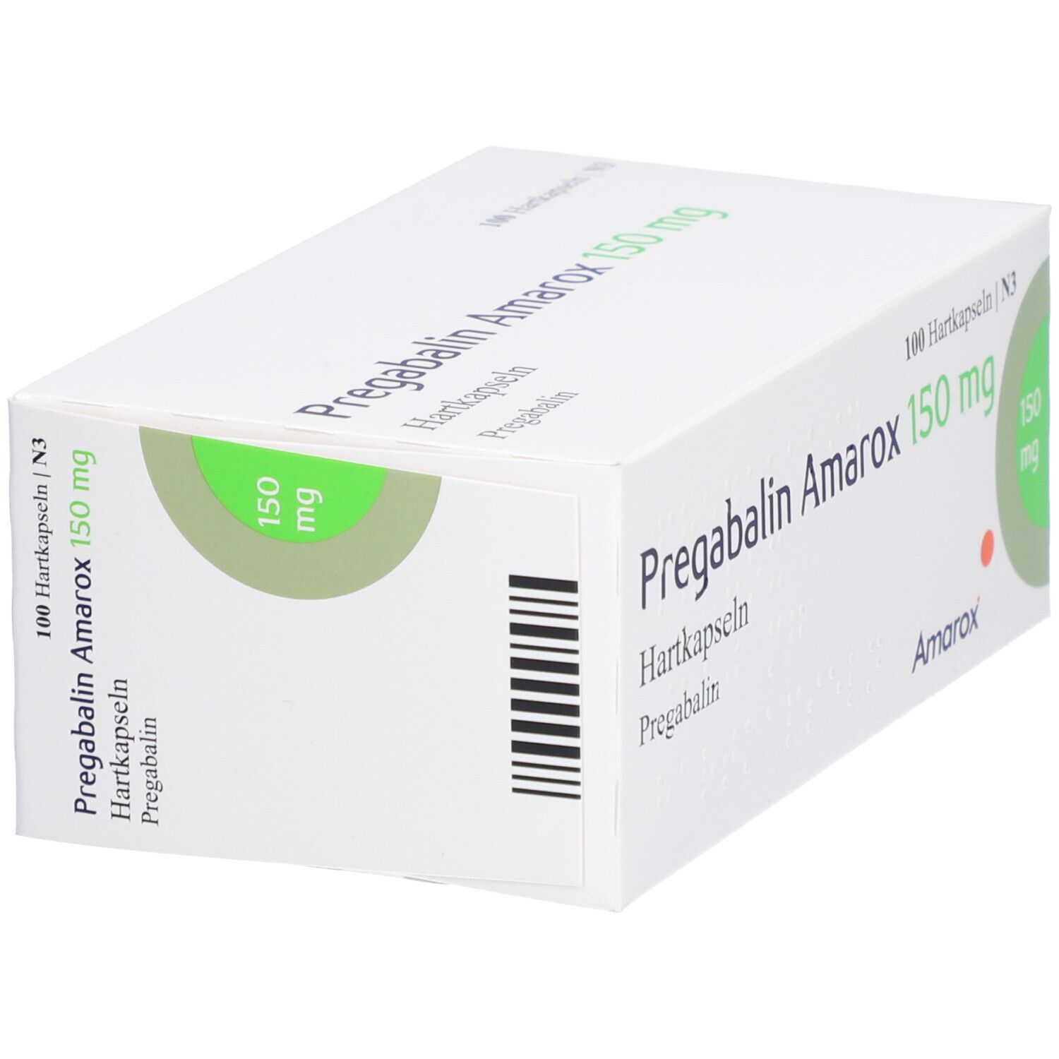 Pregabalin Amarox 150 mg Hartkapseln 100 St