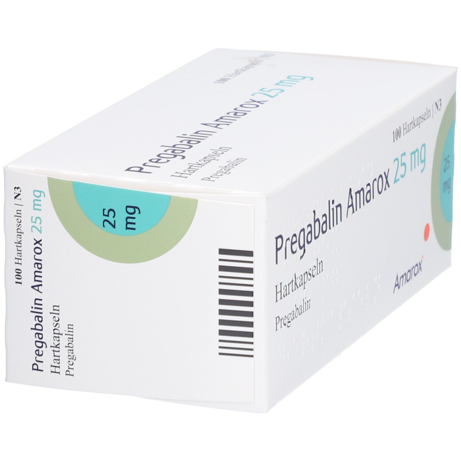 Pregabalin AL 25 mg Hartkapseln 100 St