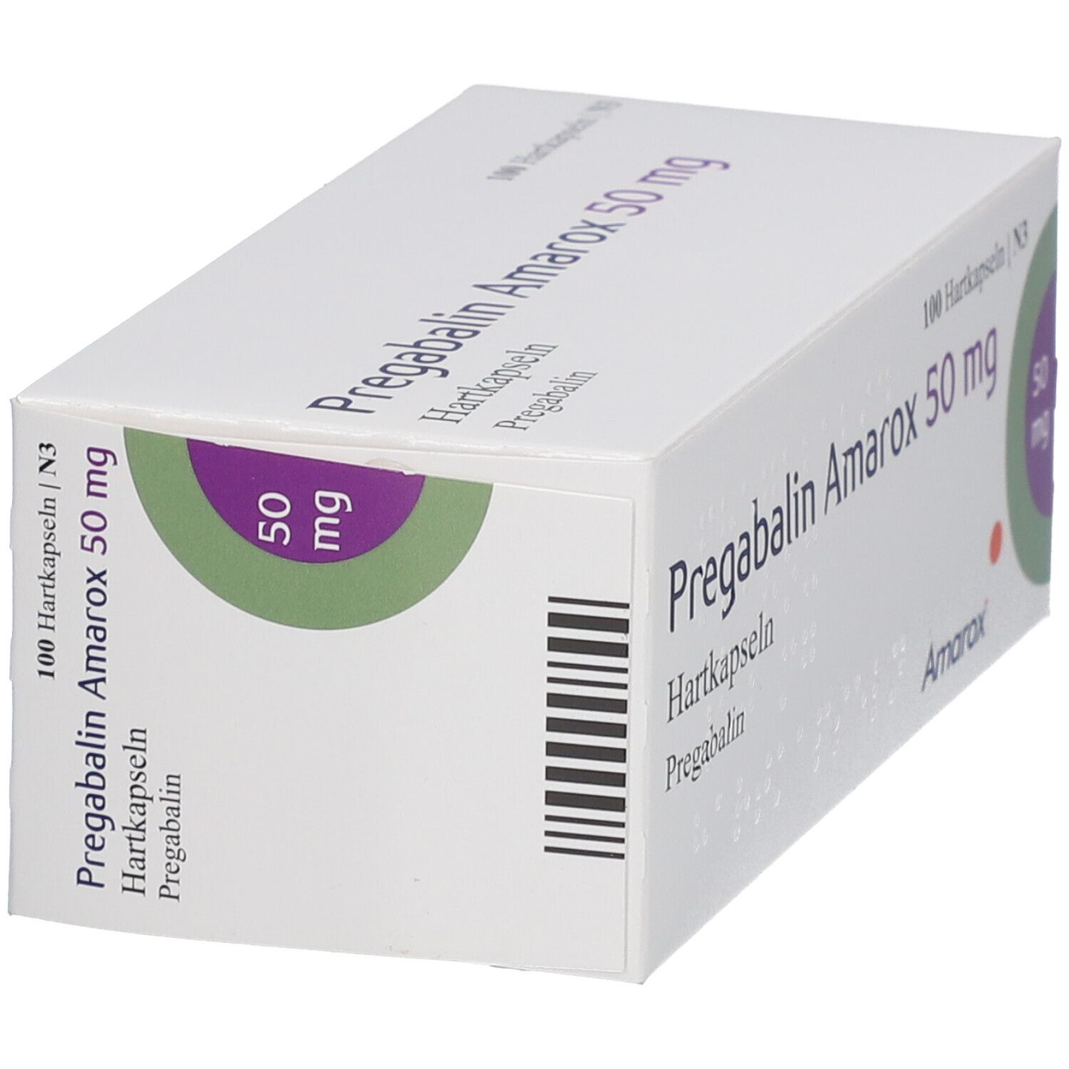 Pregabalin Amarox 50 mg Hartkapseln 56 St