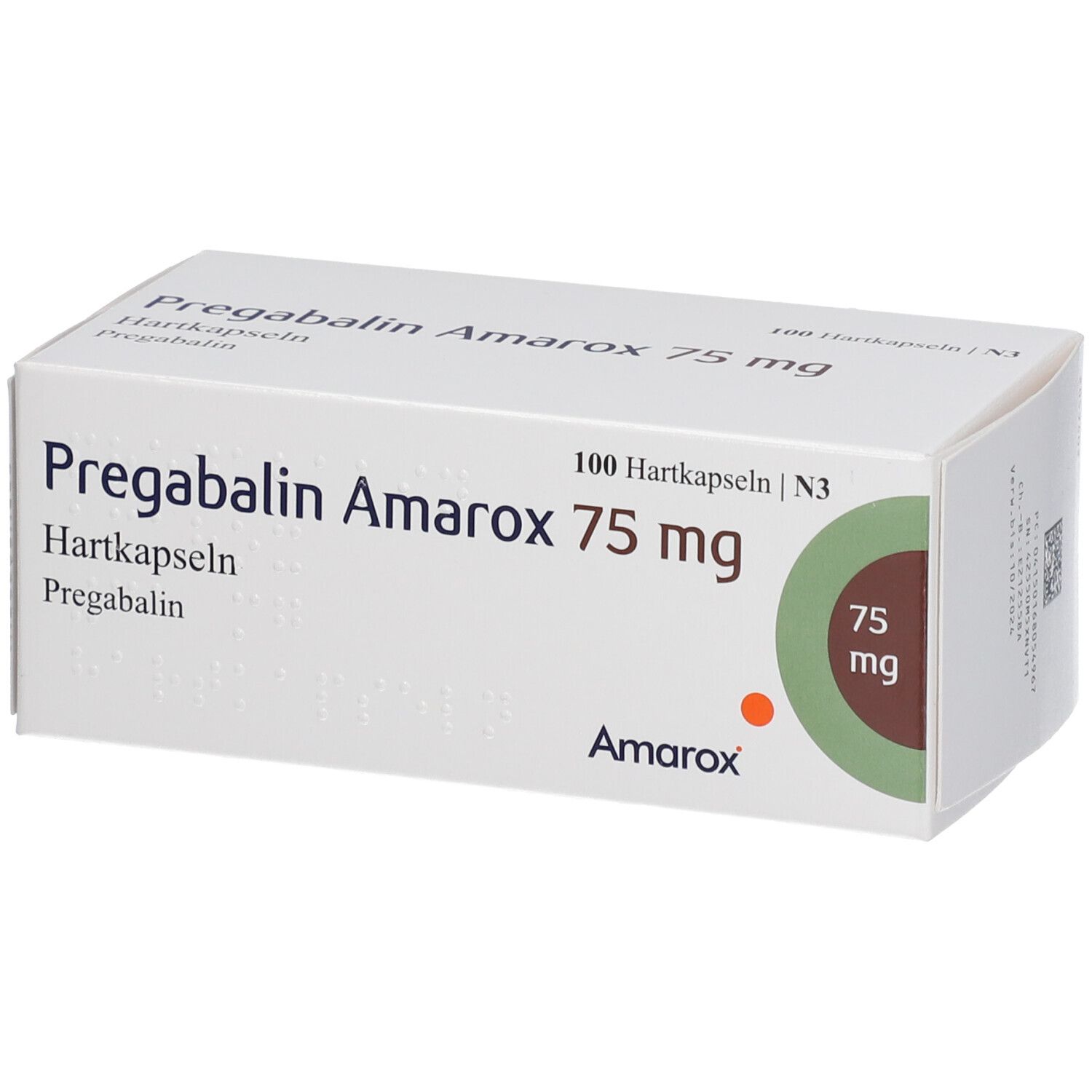 PREGABALIN Amarox 75 mg Hartkapseln