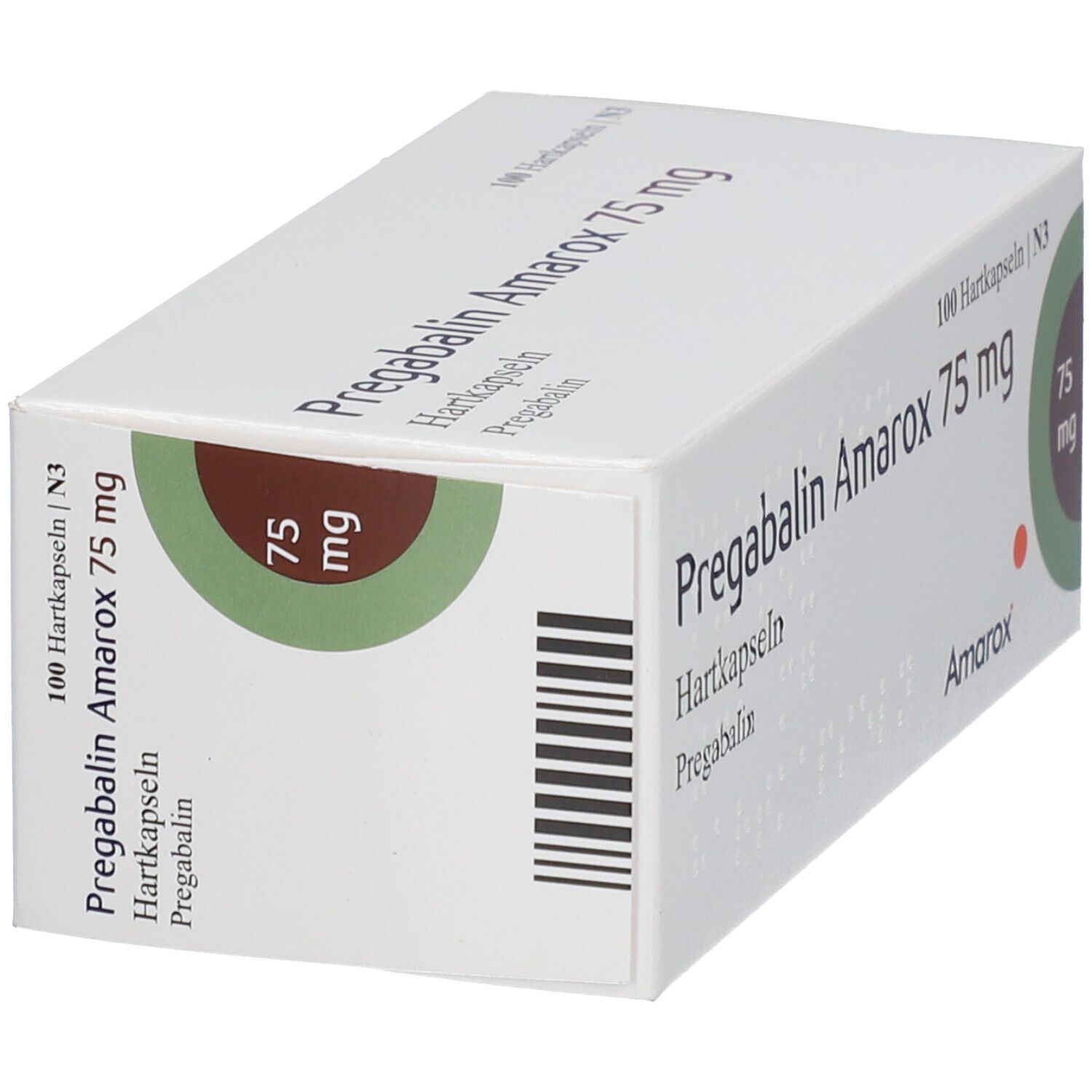 Pregabalin Amarox 75 mg Hartkapseln 14 St