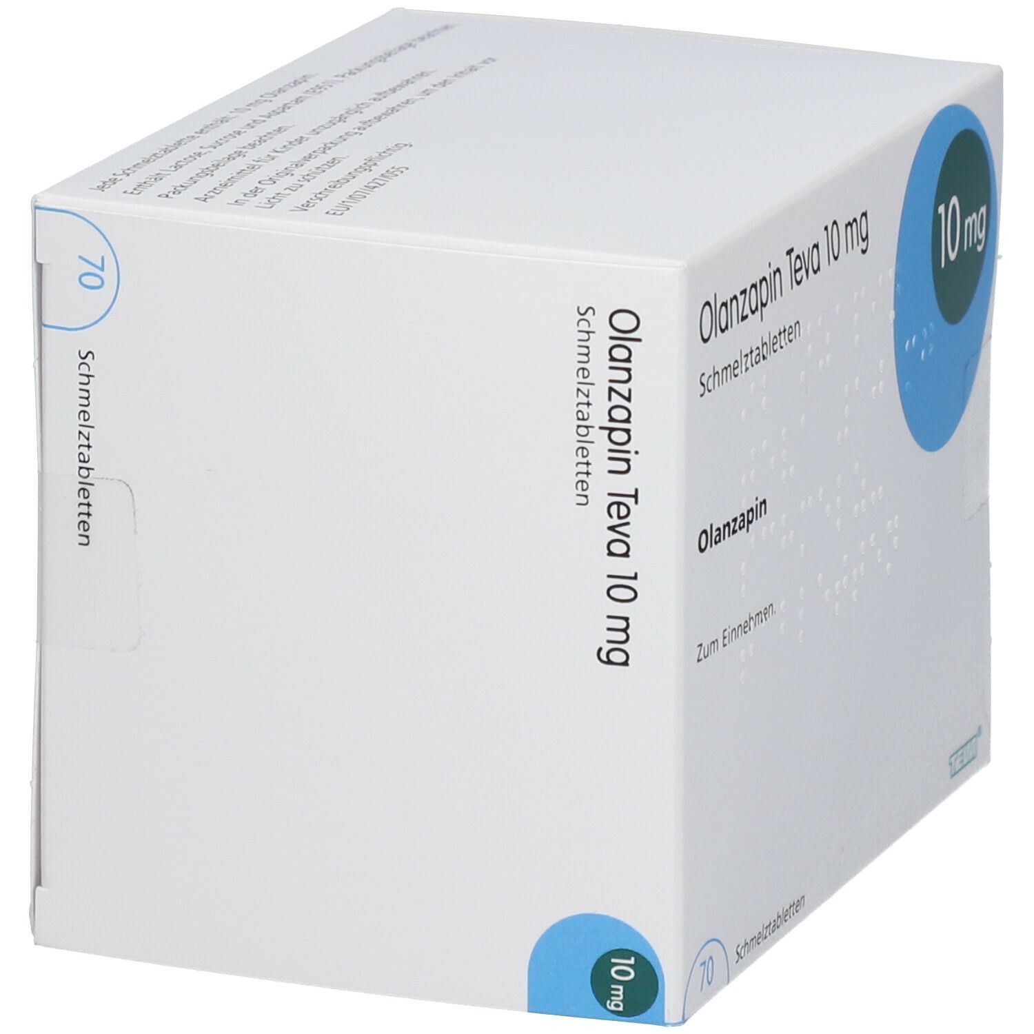 Olanzapin Teva 10 mg Schmelztabletten 70 St