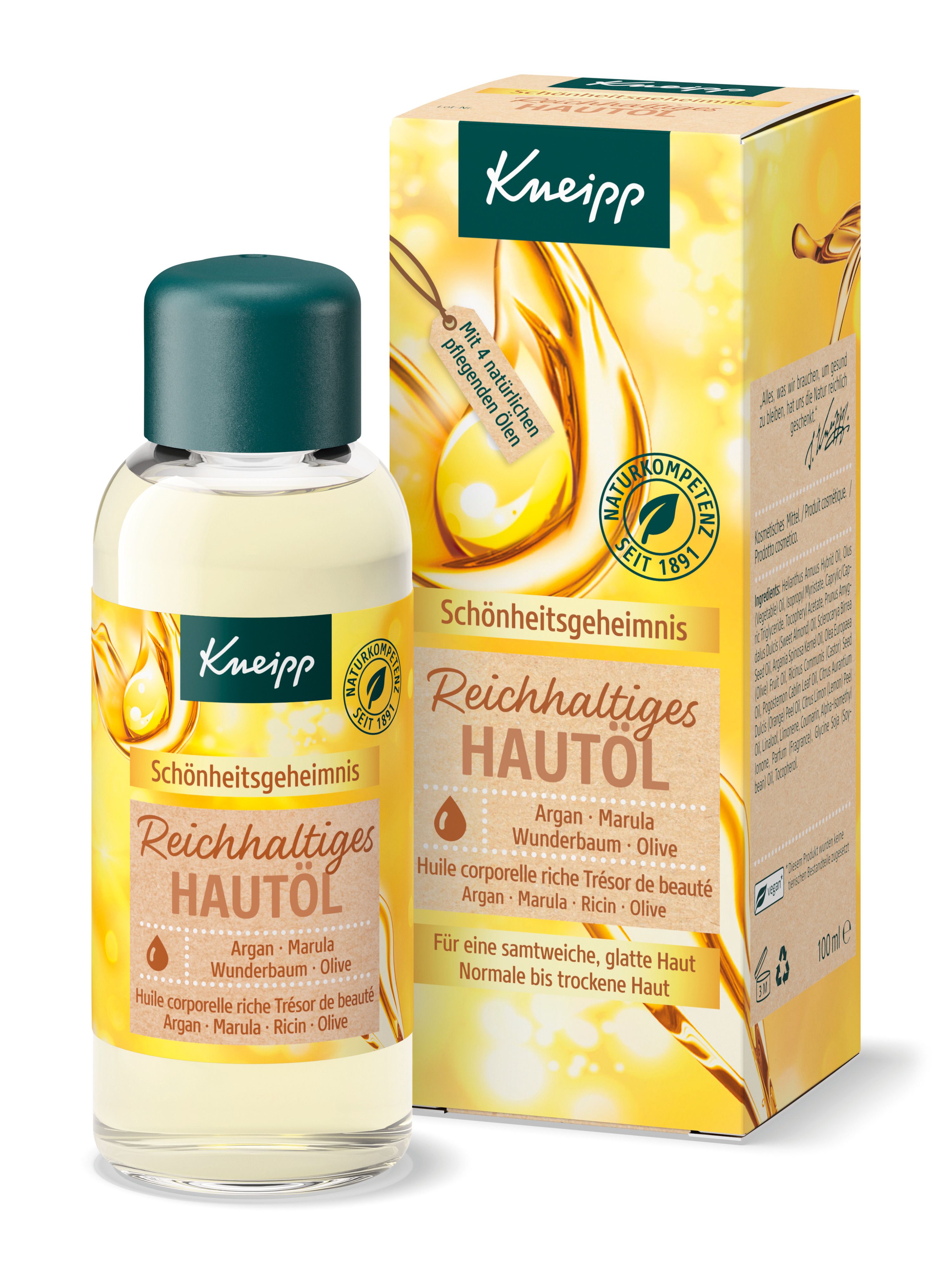 Kneipp® Reichhaltiges Hautöl Schönheitsgeheimnis