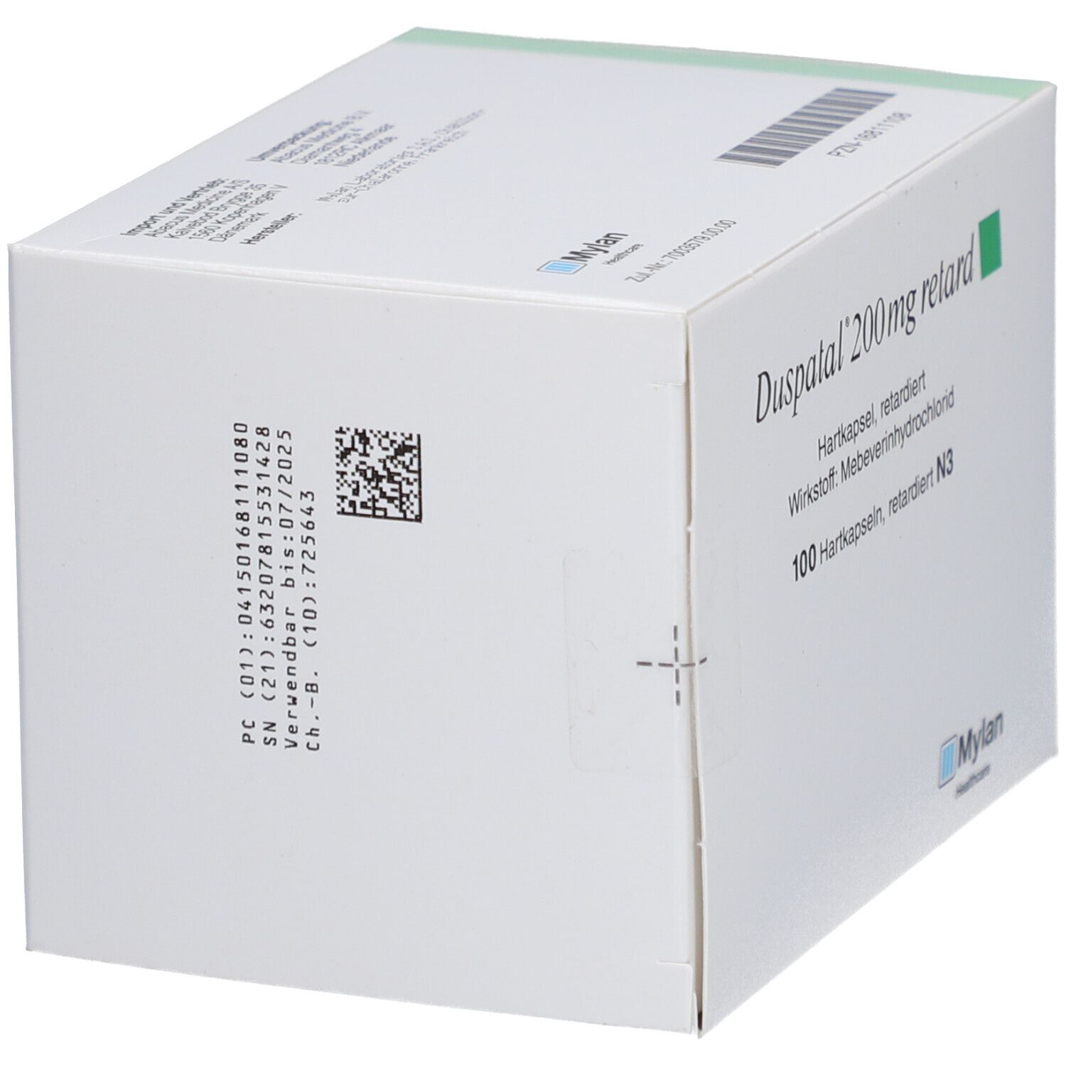 DUSPATAL 200 mg retard Hartkapseln