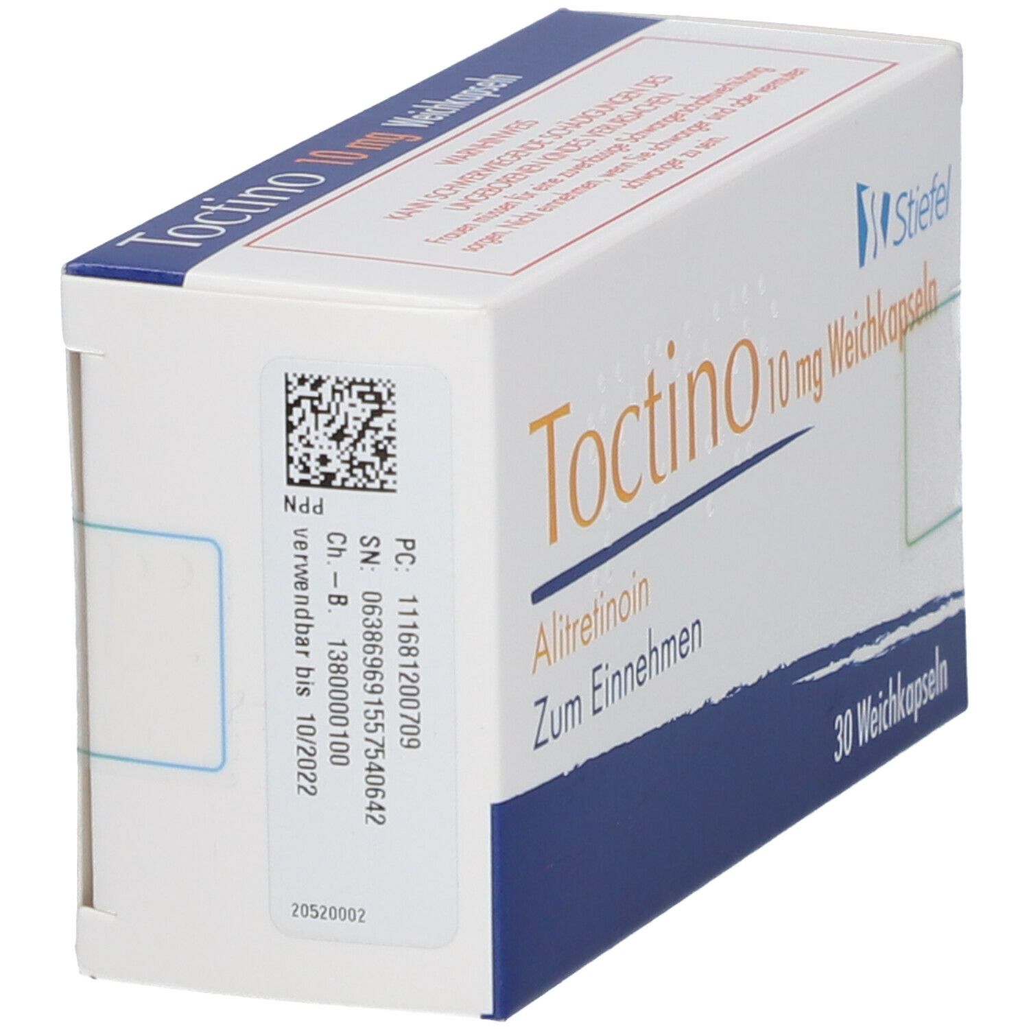 Toctino 10 mg Weichkapseln 30 St