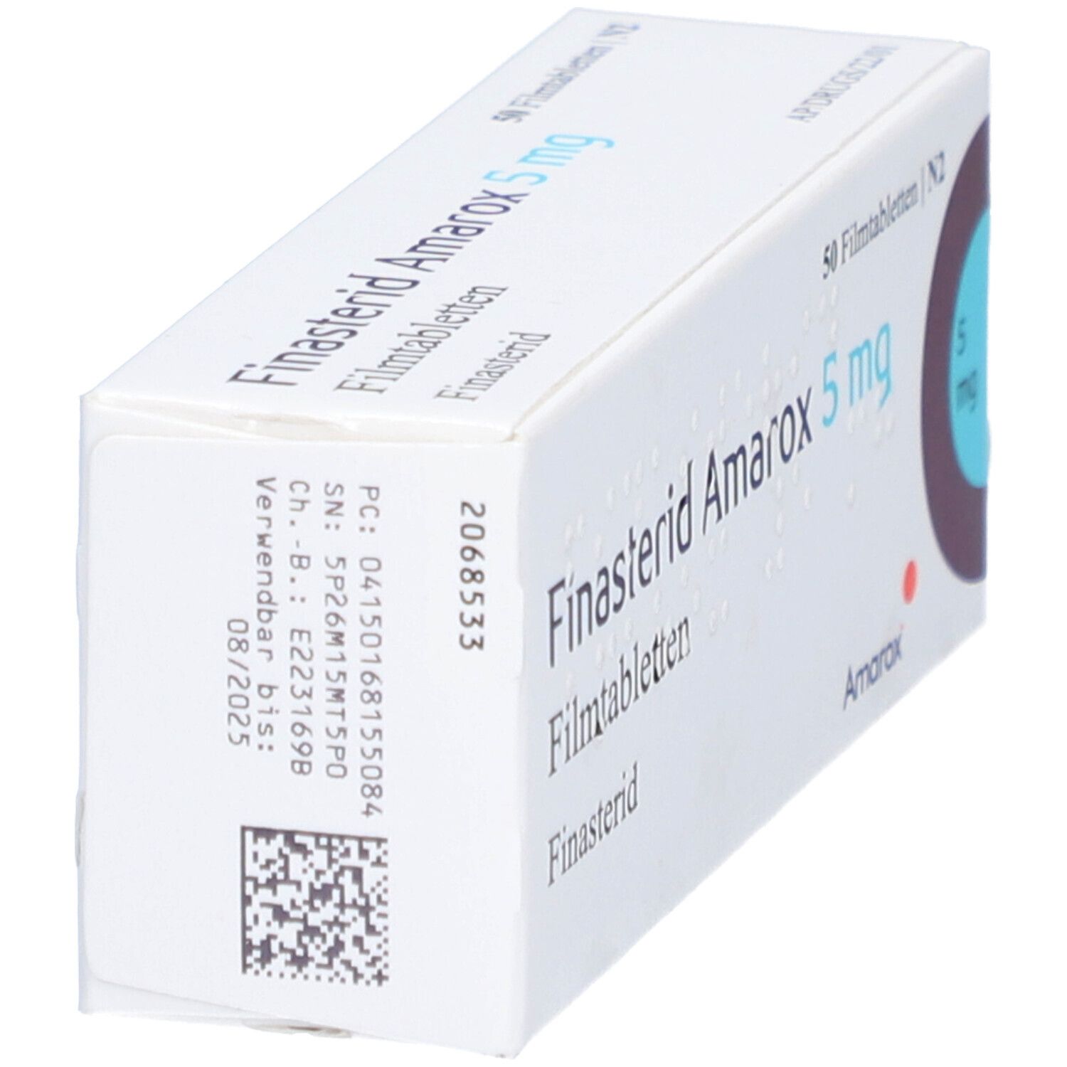 Finasterid Amarox 5 mg Filmtabletten 50 St