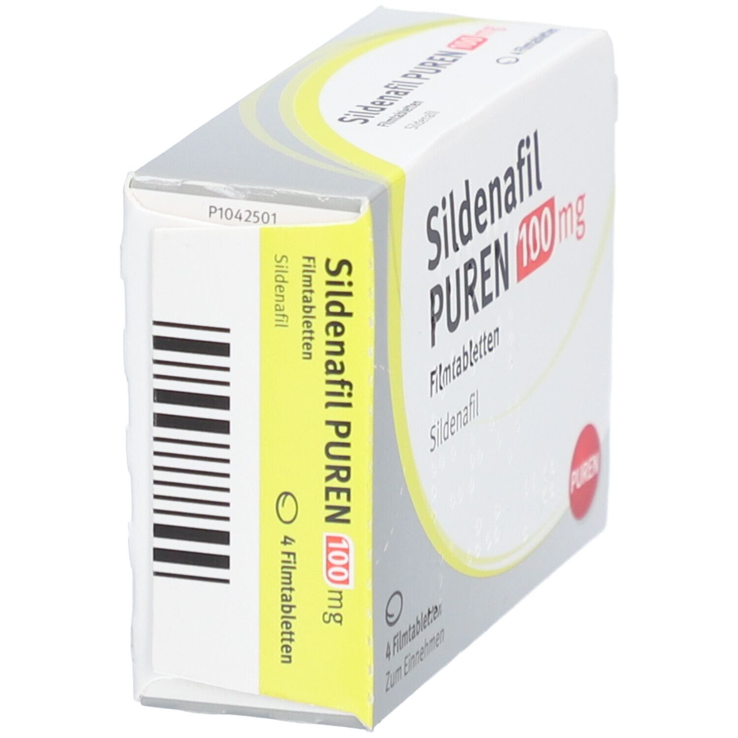 Sildenafil Puren 100 mg Filmtabletten 4 St