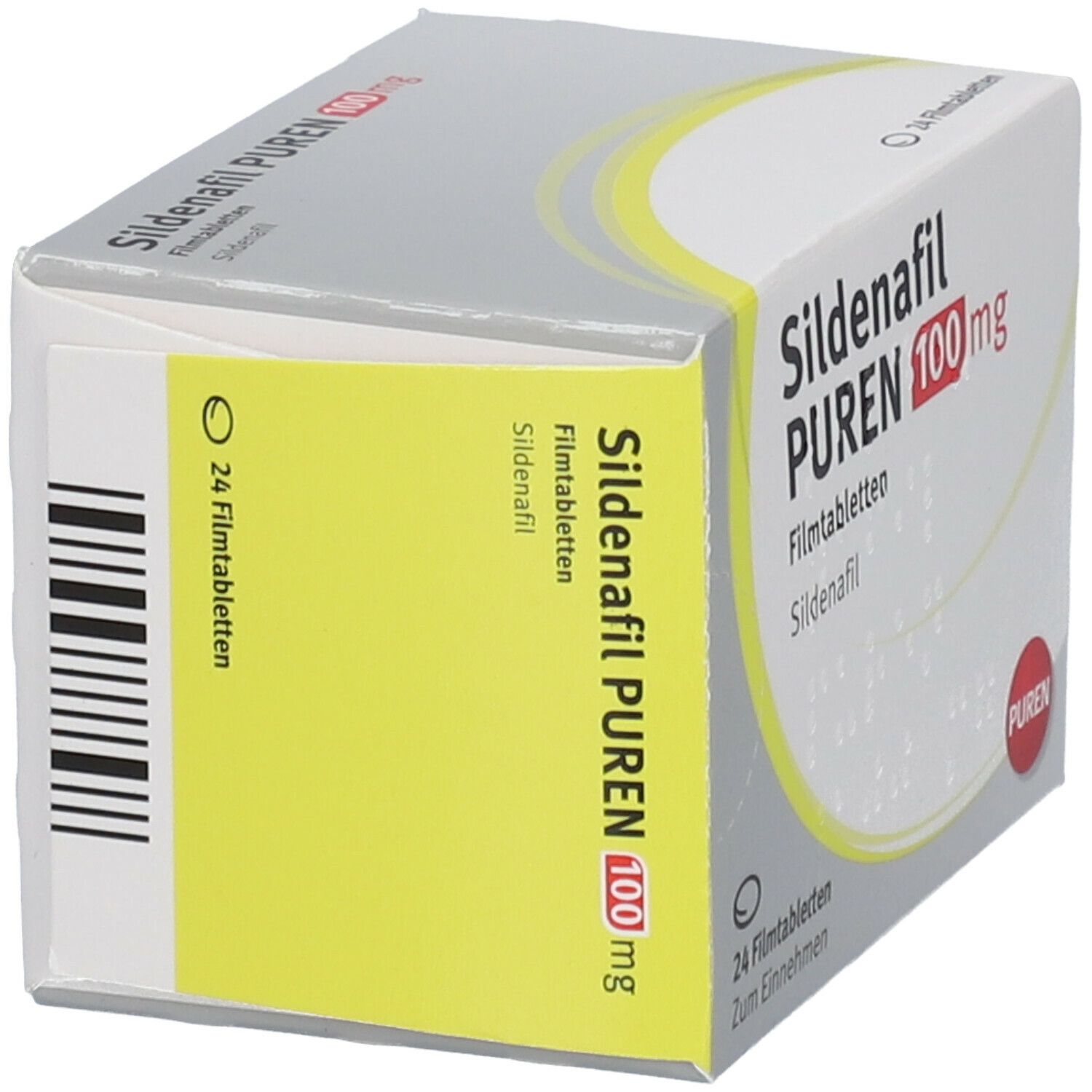 Sildenafil AL 100 mg Filmtabletten 24 St