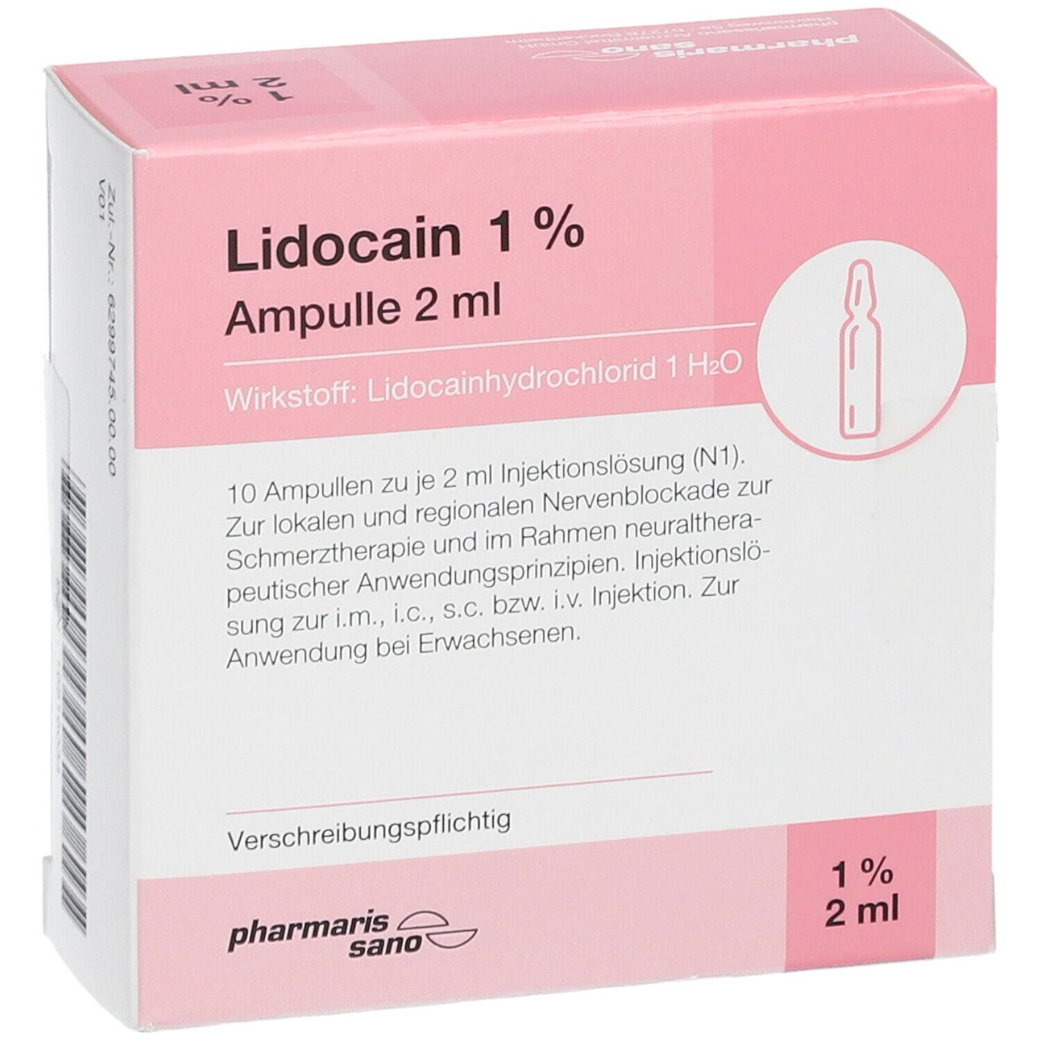 Lidocain 1 10x2 ml mit dem ERezept kaufen SHOP APOTHEKE