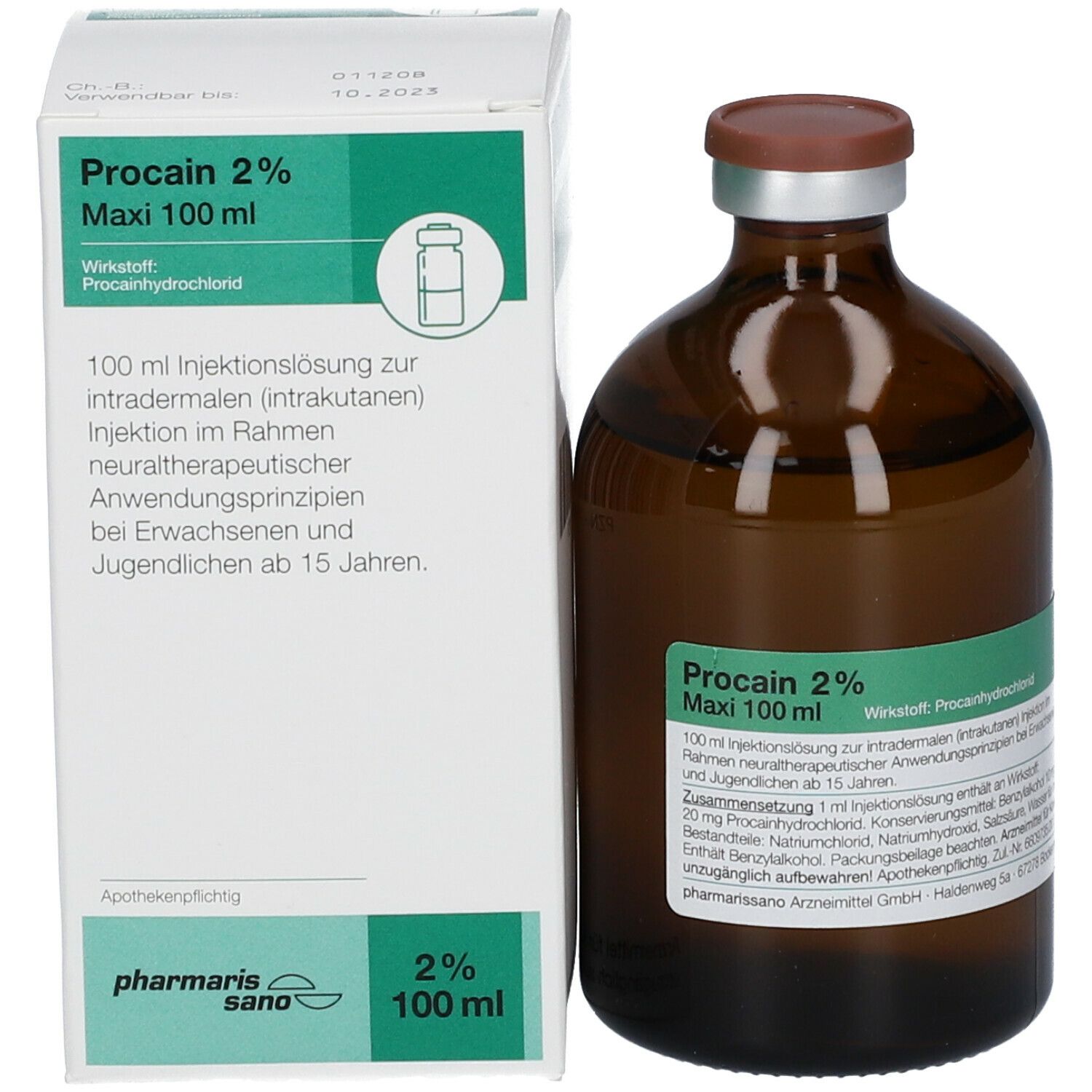 Procain pharmarissano Maxi 2%