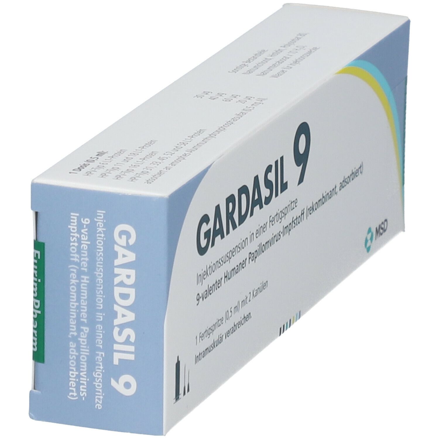 Gardasil 9 Inj.-Sus.i.e.Fertigspritze 1 St Fertigspritzen