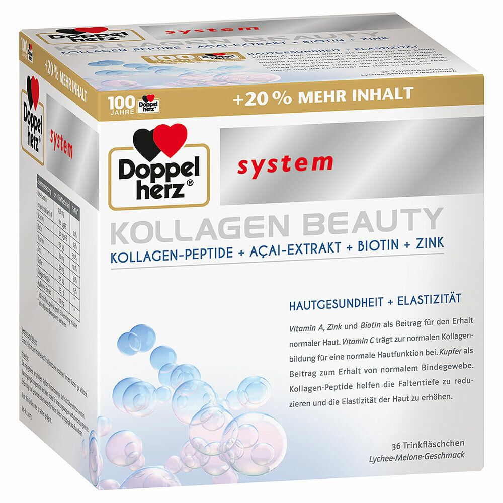 Doppelherz® System Kollagen Beauty 36x25 Ml Shop Apotheke
