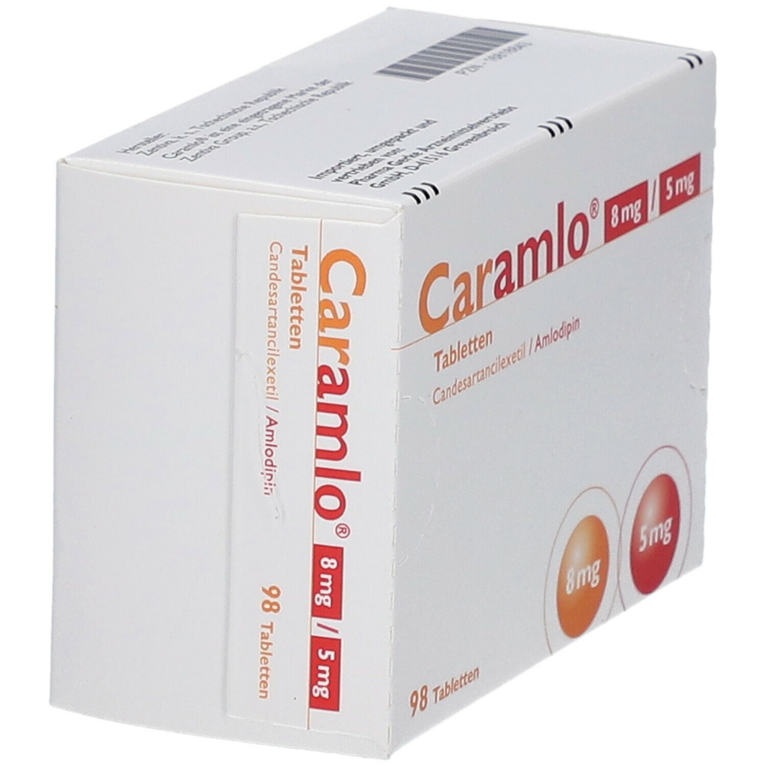 Caramlo 8 mg/5 mg Tabletten 98 St