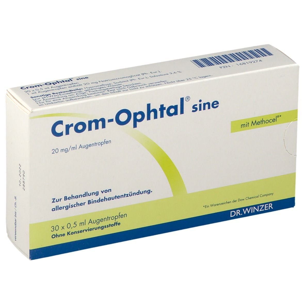 Crom-Opthal® sine