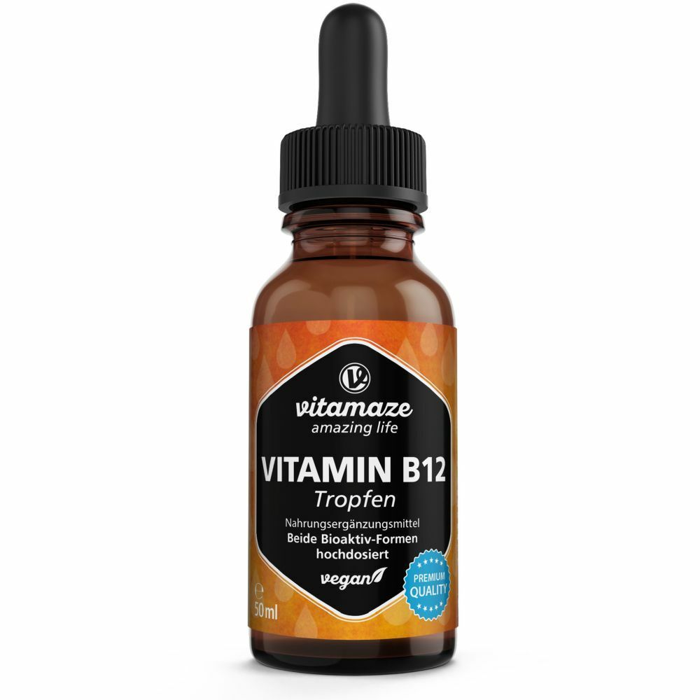 Vitamaze Vitamin B12 100 µg Tropfen hochdosiert