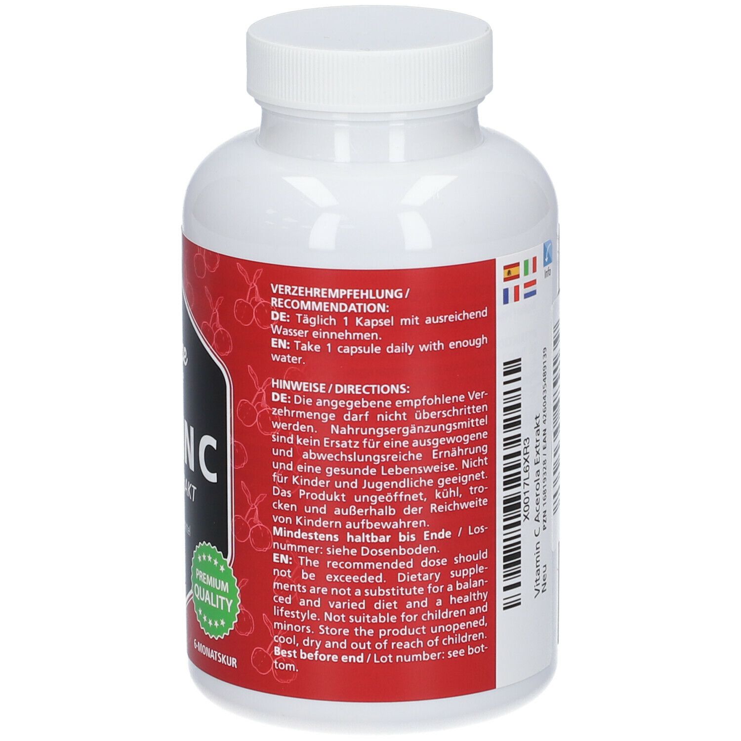 Vitamaze Vitamin C 160 mg hochdosiert 180 St Shop Apotheke