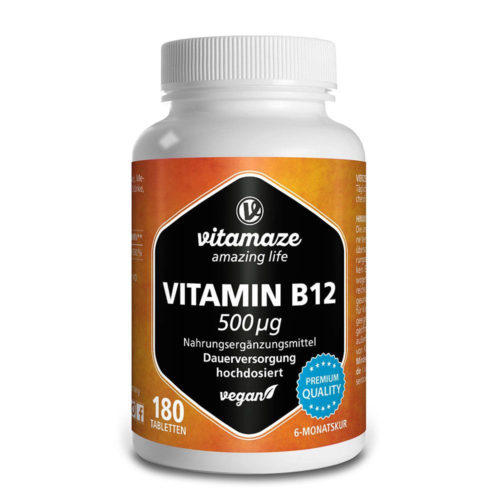 Vitamaze Vitamin B12 500 µg