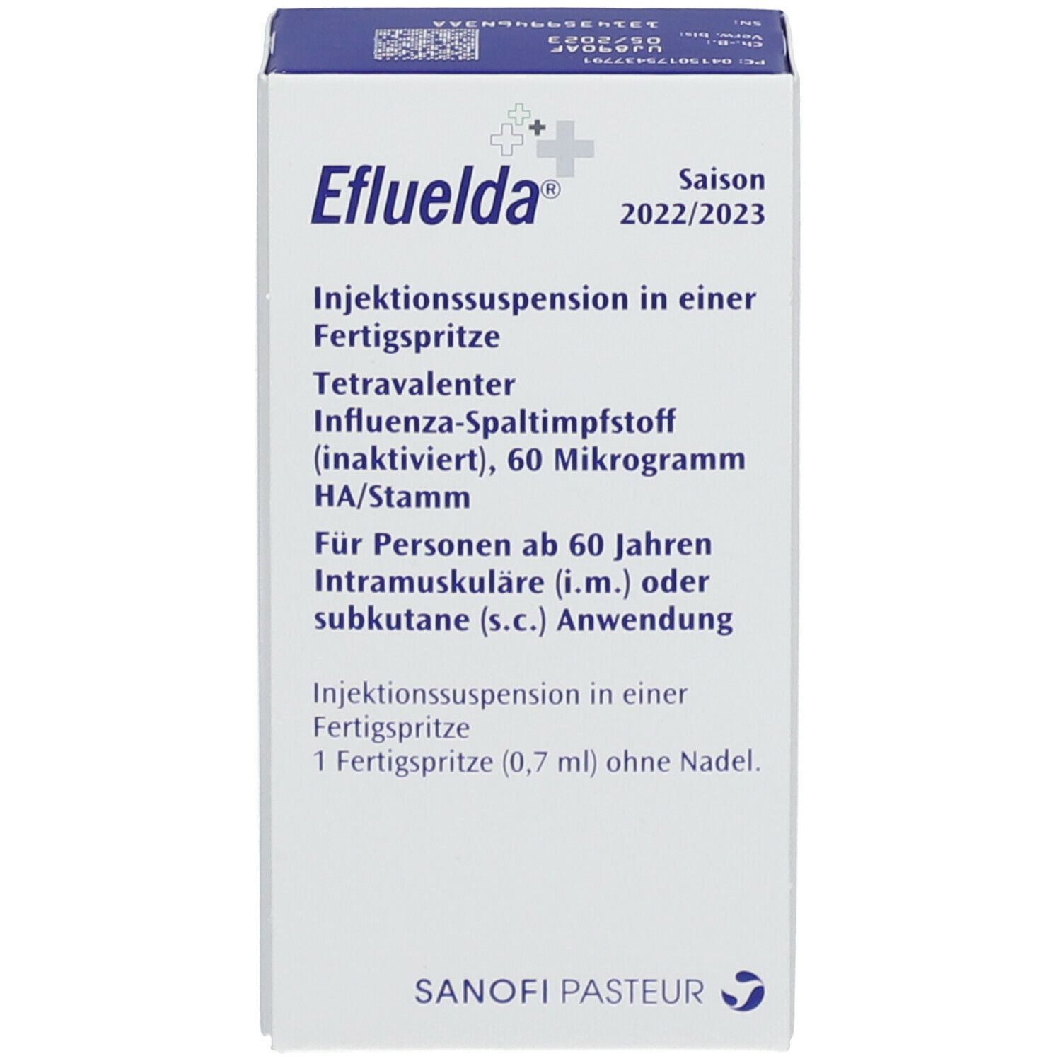 EFLUELDA 2021/2022 Inj.-Susp.i.e.Fertigspr.o.Kan.