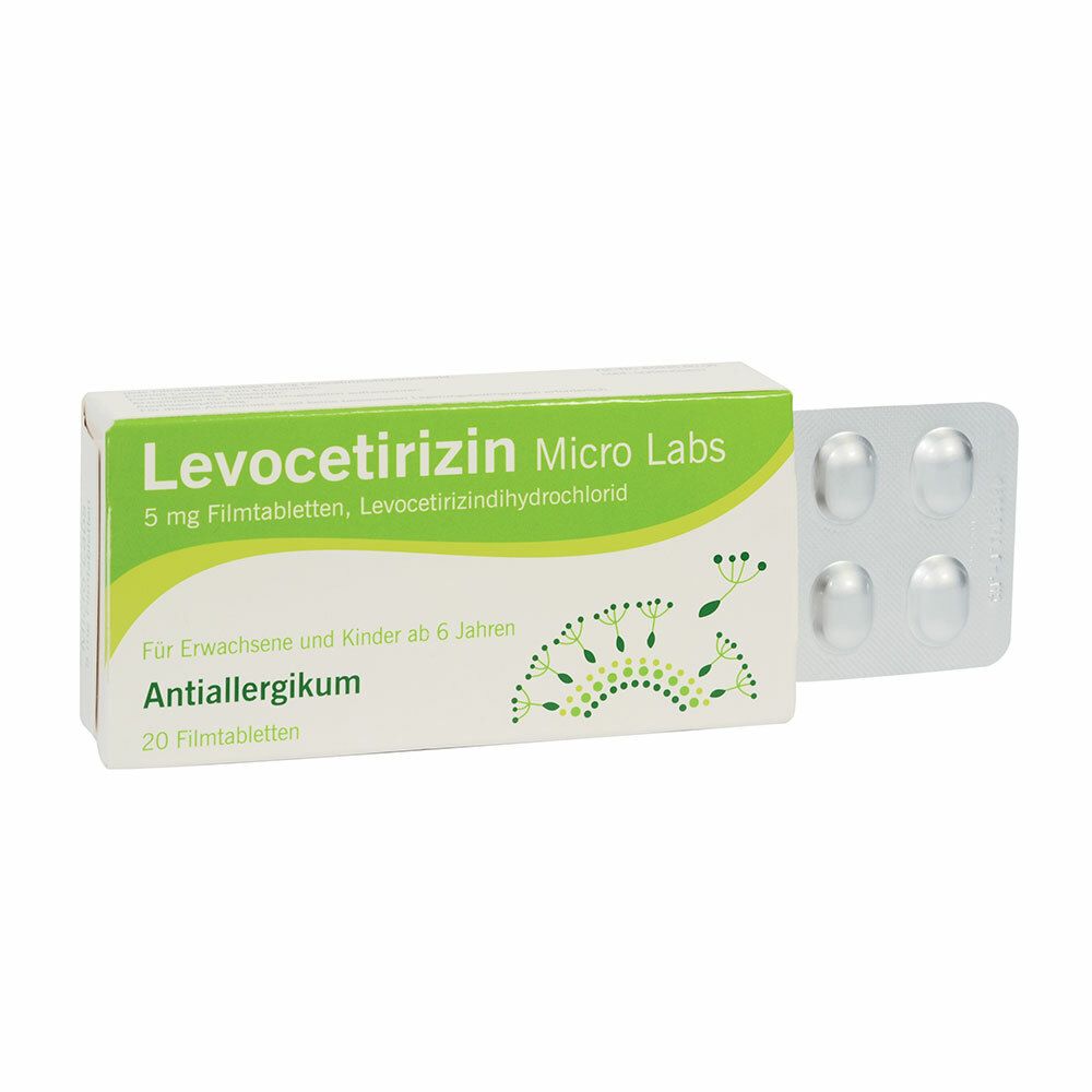 Levocetirizin Micro Labs 5 mg