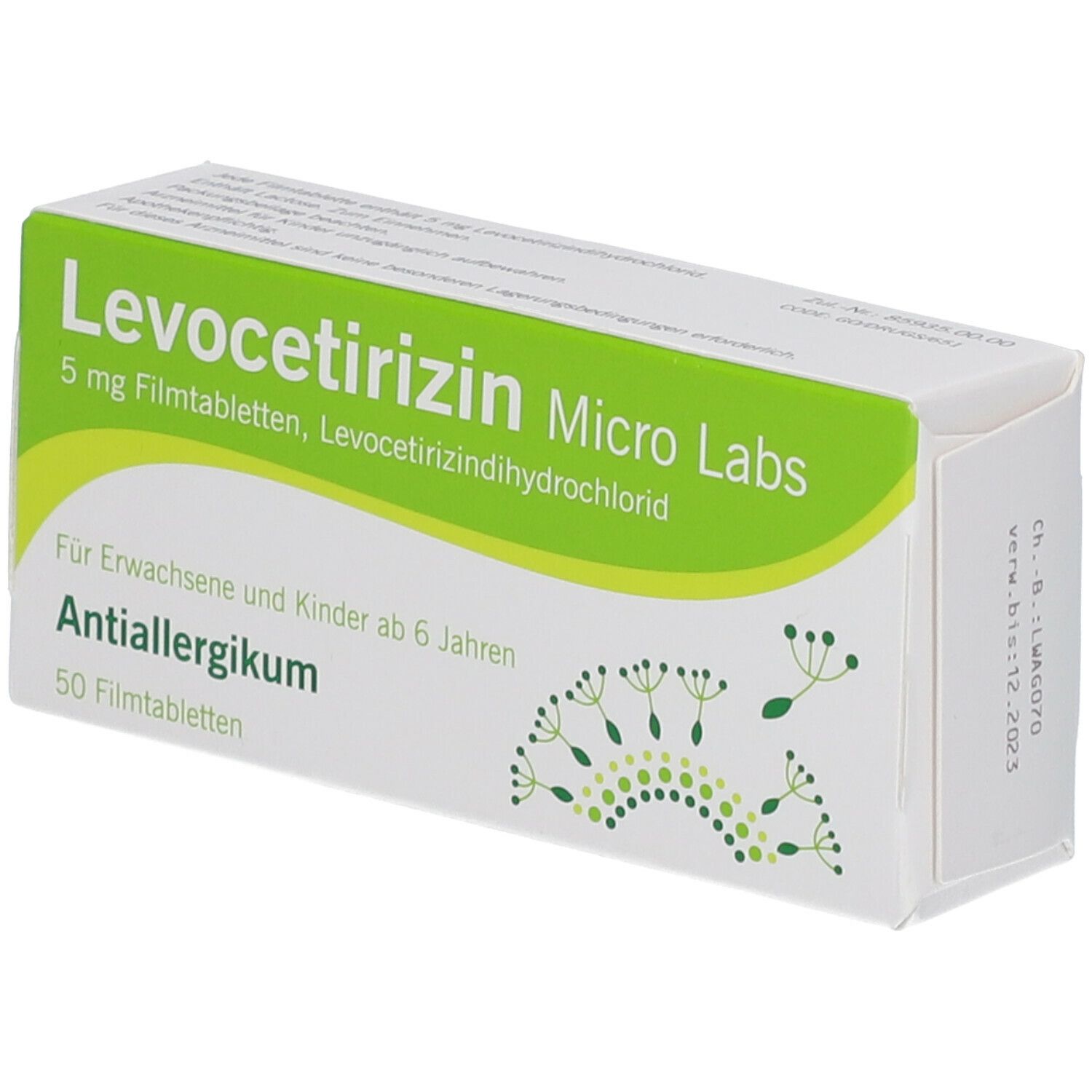 Levocetirizin Micro Labs 5 mg Filmtabletten