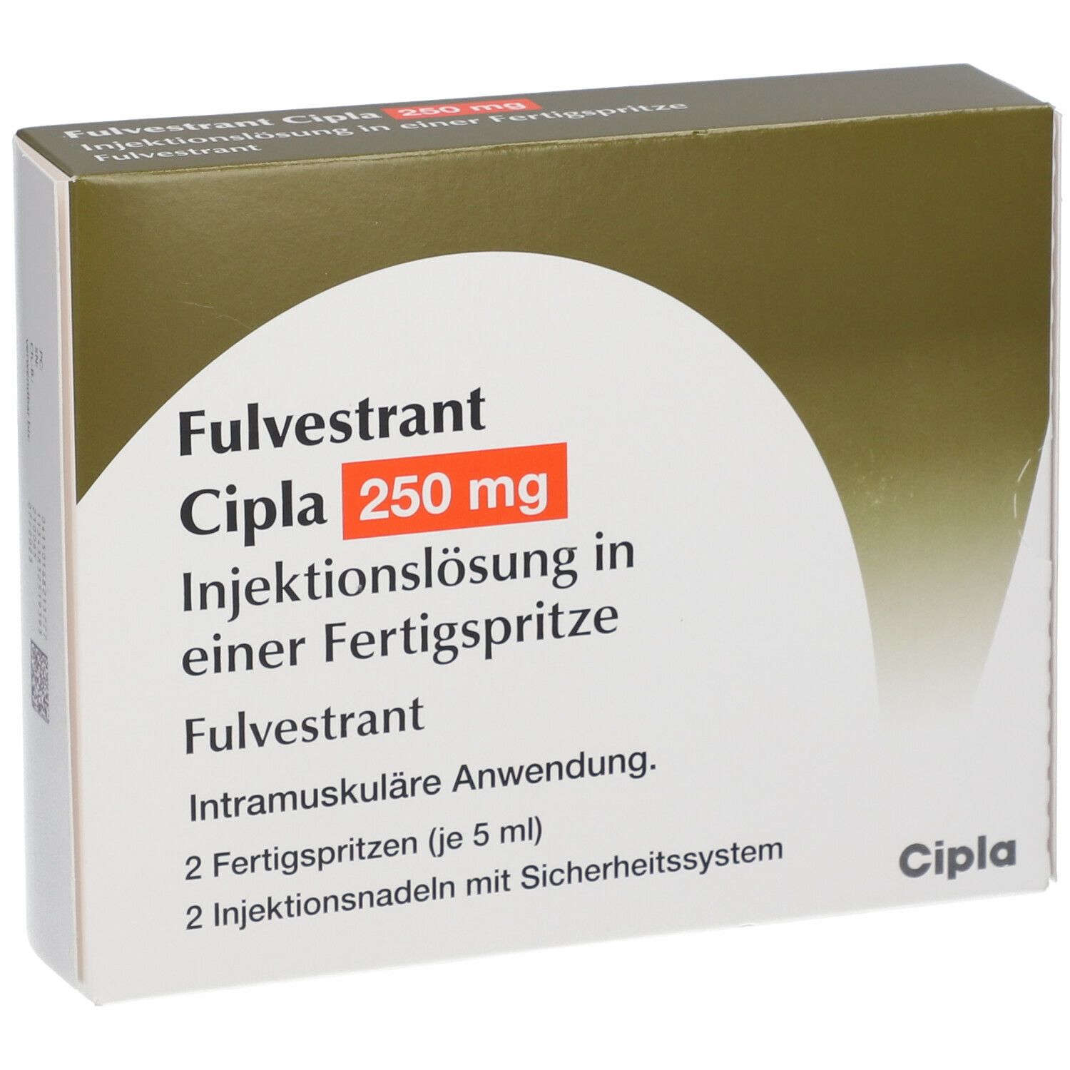 FULVESTRANT Cipla 250 mg/5 ml Inj.-Lsg.i.e.F.-Sp.