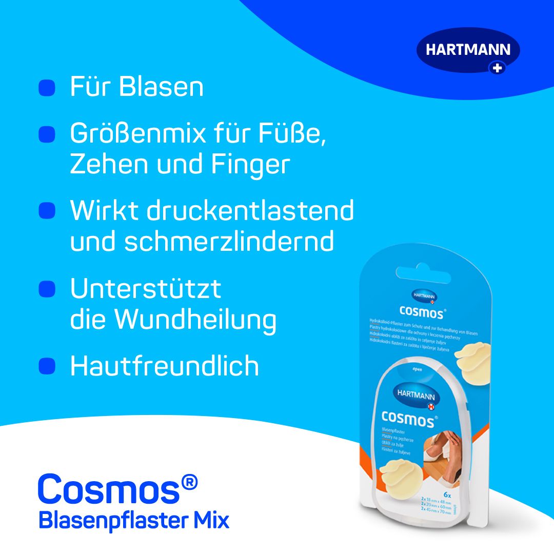 cosmos Blasenpflaster Mix 3 Größen