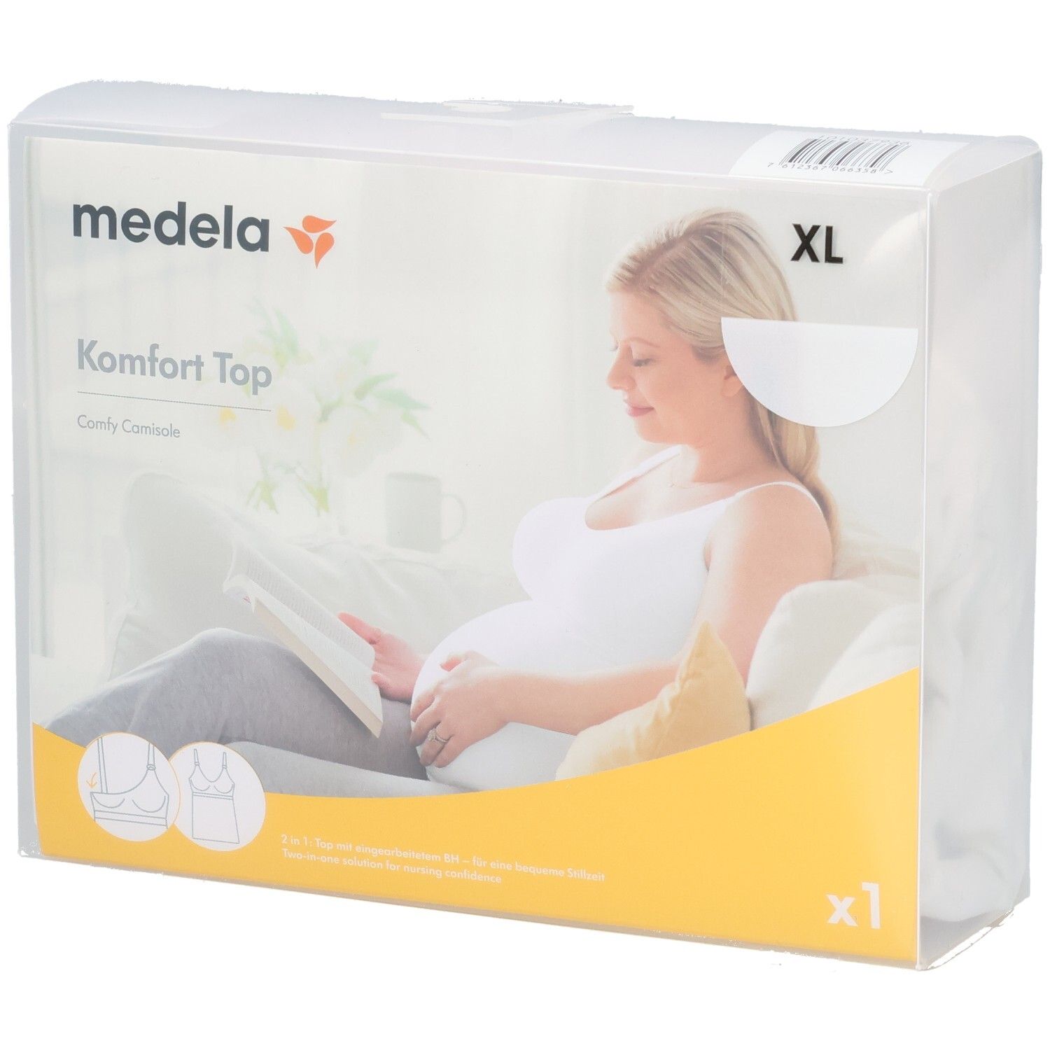 Medela Komfort Top Gr.XL weiß 1 St Sonstige
