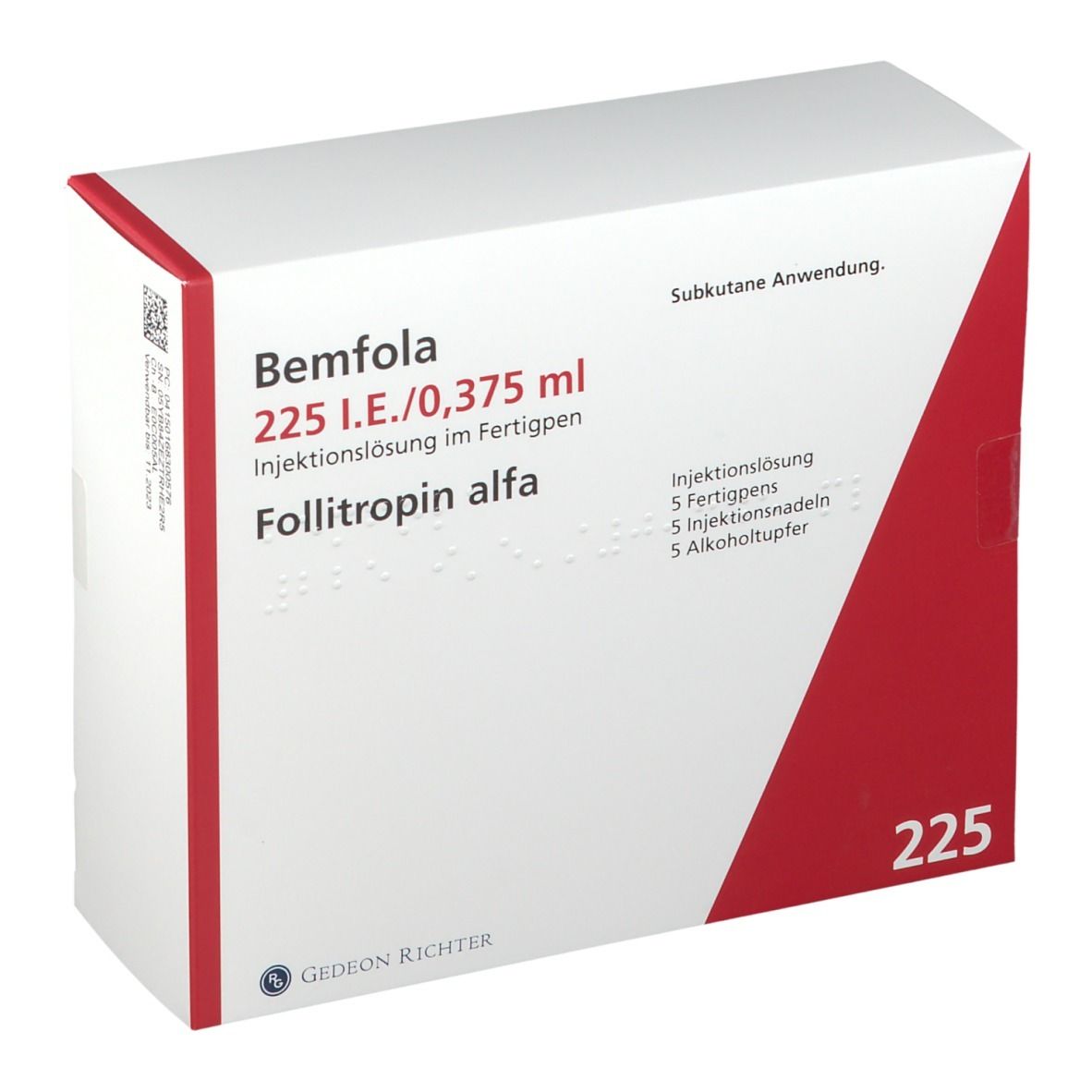 Bemfola 225 I.E./0,375 ml