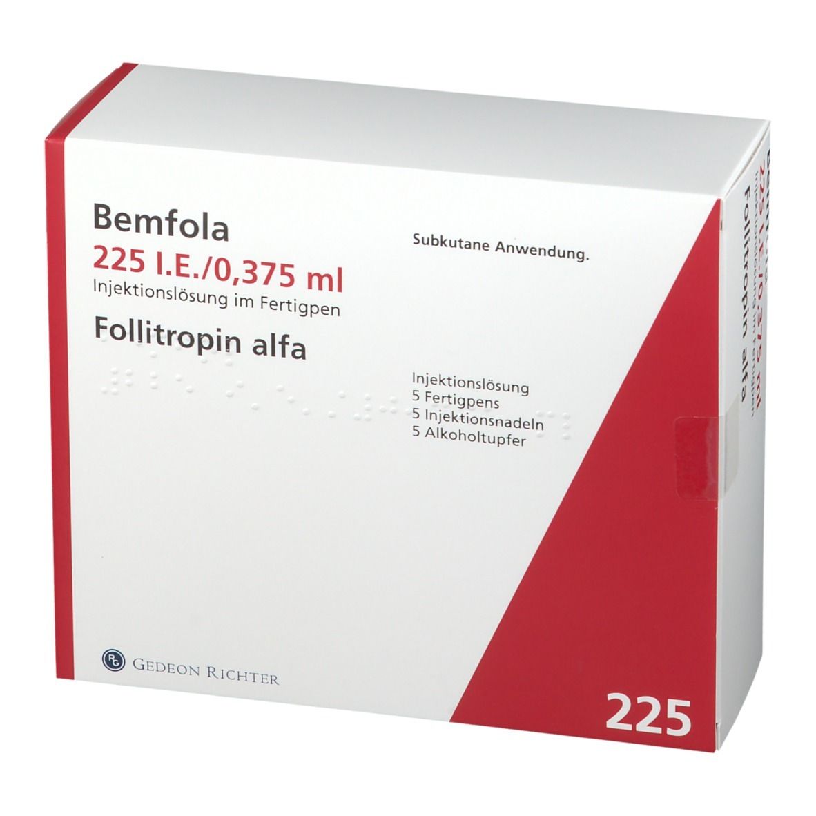 Bemfola 225 I.E./0,375 ml