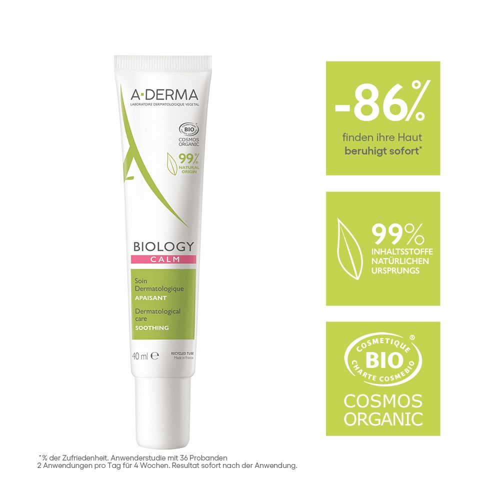 A-Derma Biology beruhigende Pflege dermatologisch 40 ml Creme