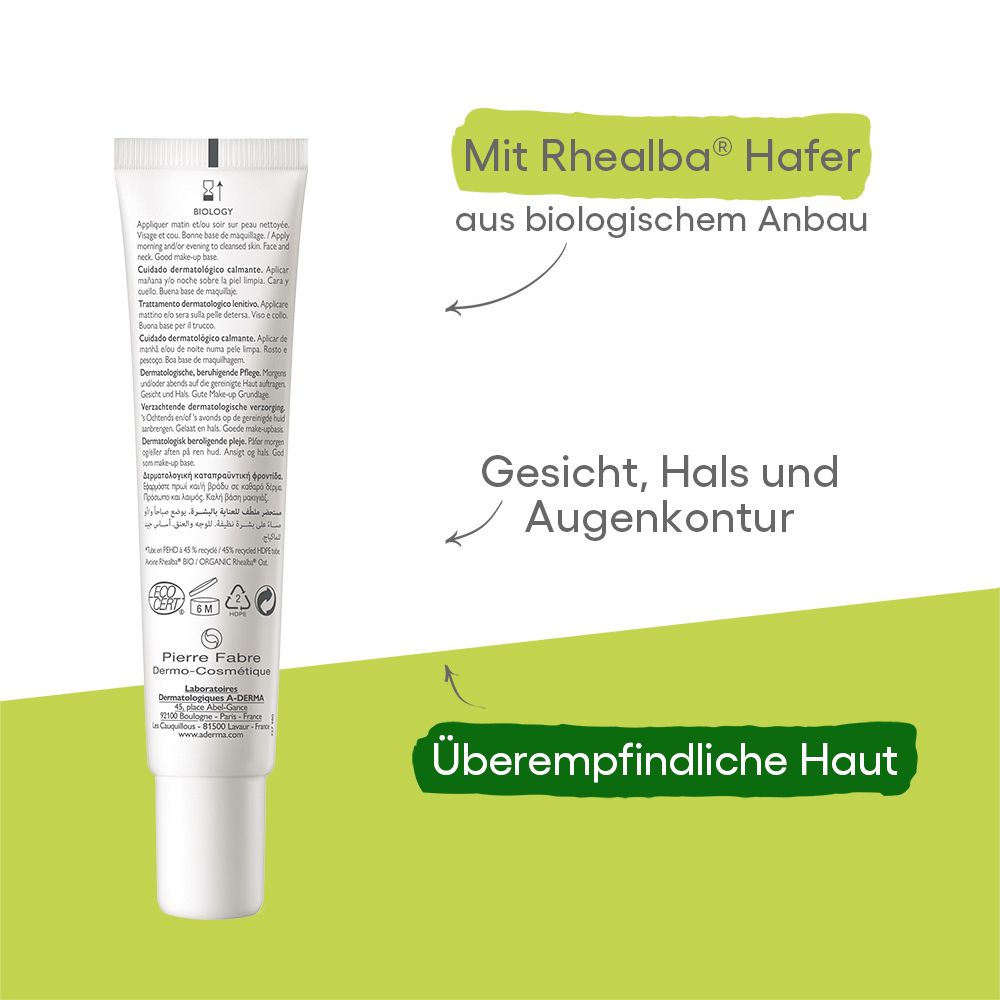 A-DERMA BIOLOGY Beruhigende Pflege