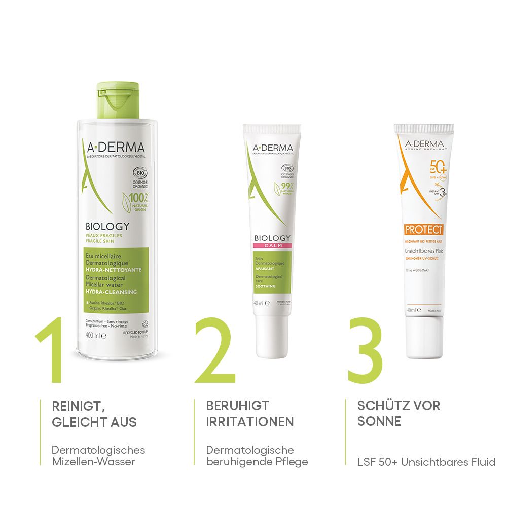 A-DERMA BIOLOGY Beruhigende Pflege
