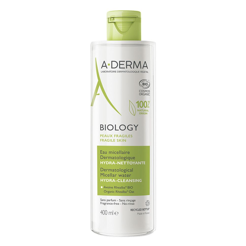 A-DERMA BIOLOGY Feuchtigkeitsspendendes Dermatologisches Mizellenwasser