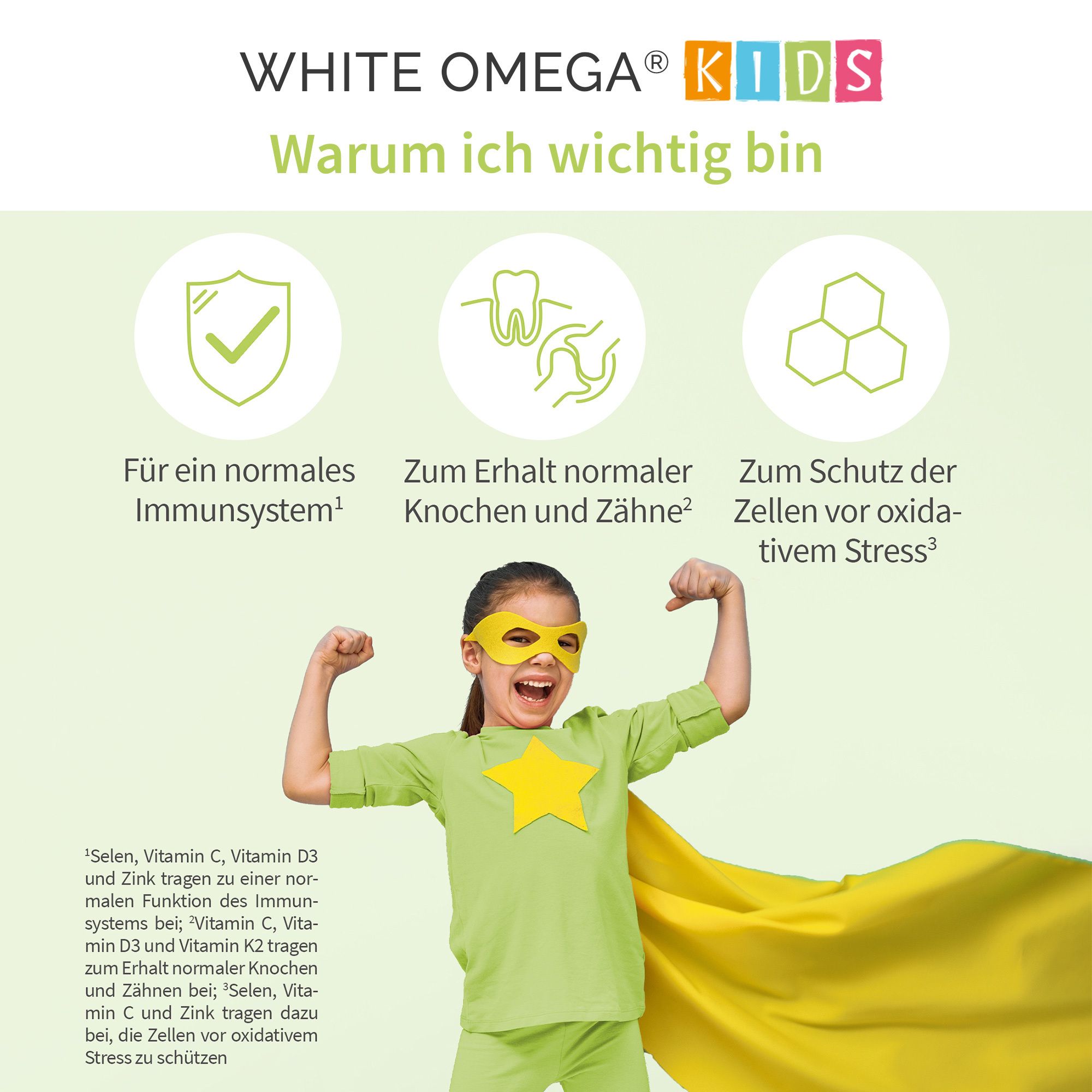 White Omega Kids Immun x2 2x90 St Weichkapseln