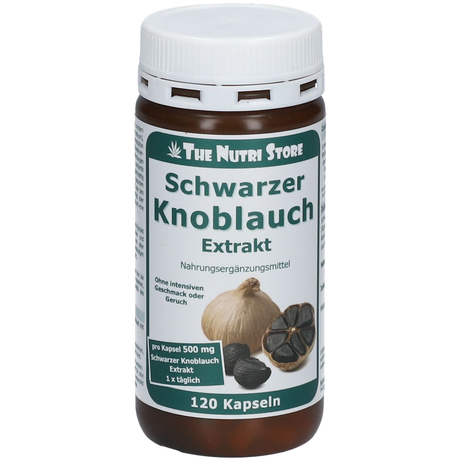 Schwarzer Knoblauch Extrakt 500 mg Kapseln 120 St