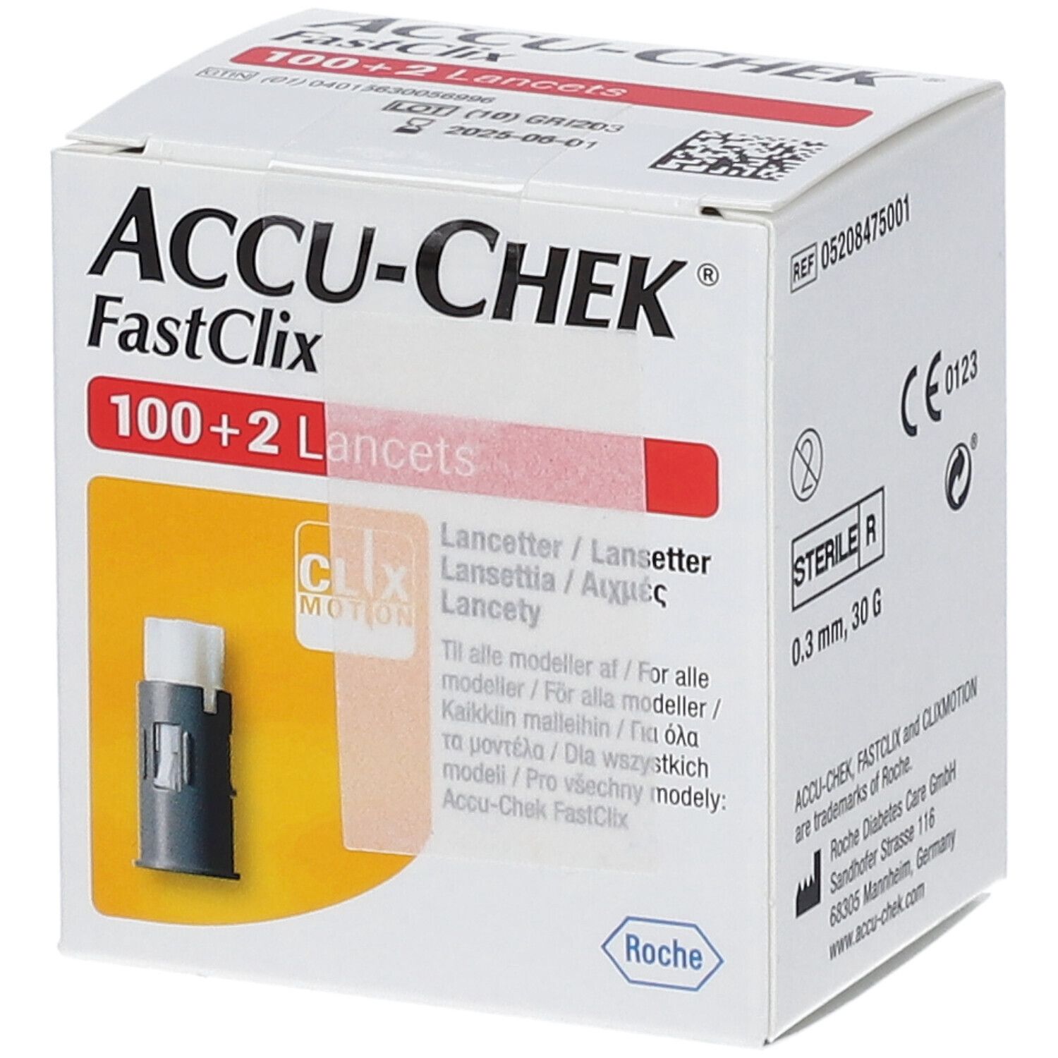 Accu-Chek FastClix Lanzetten 102 St