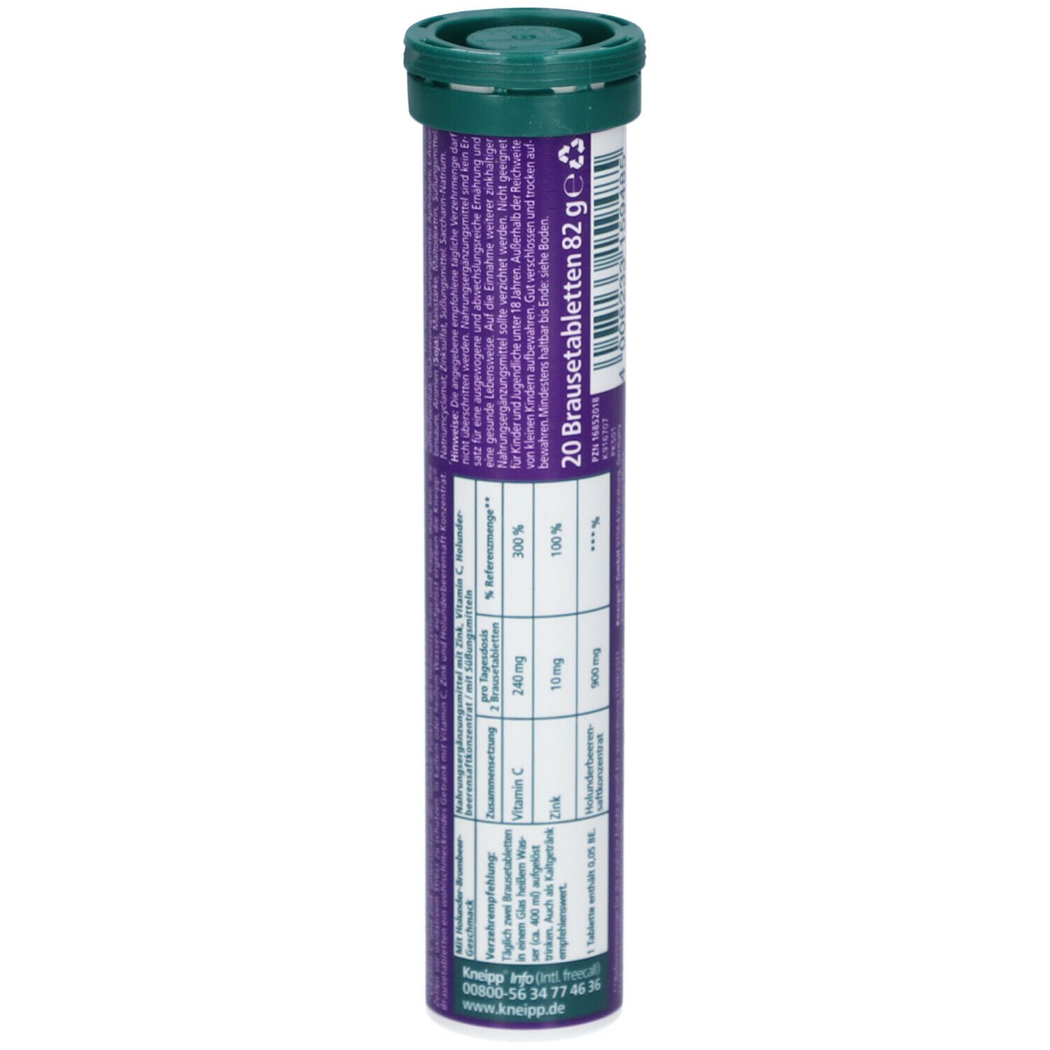 Kneipp® Immun-Brause Vitamin C + Zink Holunder