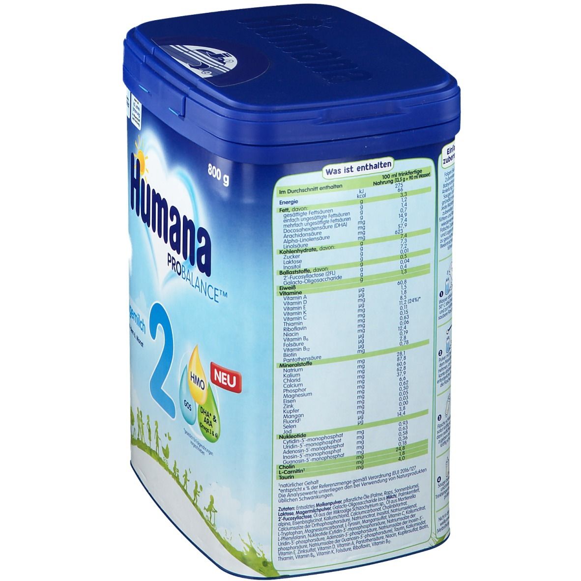 Humana - Folgemilch 2 ProBalance 750g