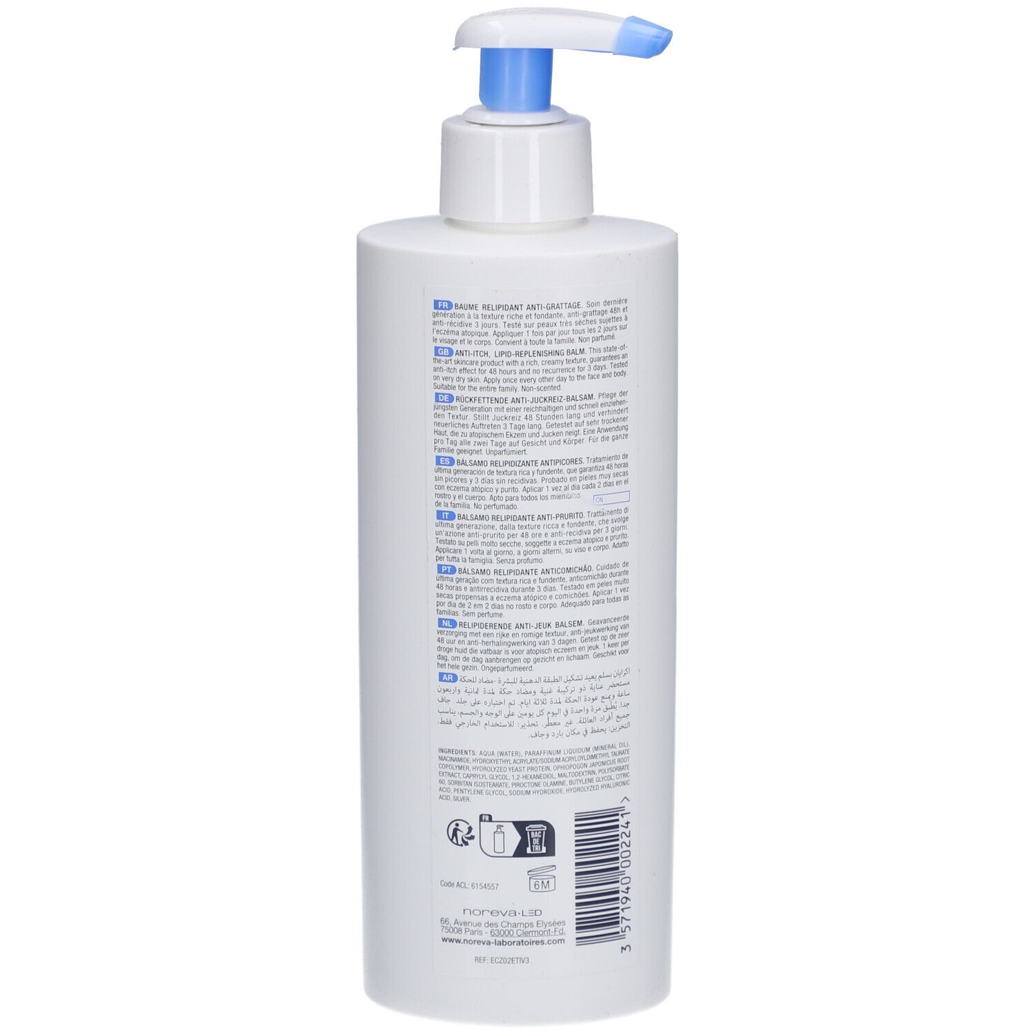 Noreva Eczeane 48 h Anti-Juckreiz Balsam 400ml
