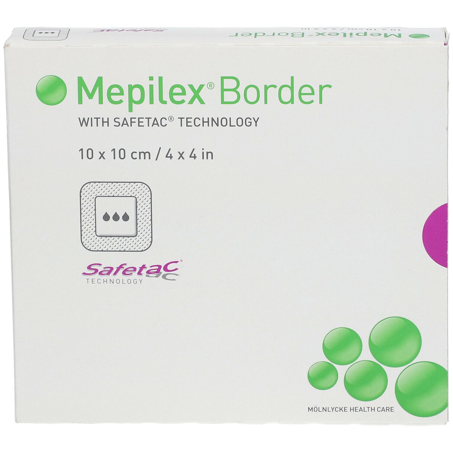 Mepilex® Border Schaumverband 10 x 10 cm