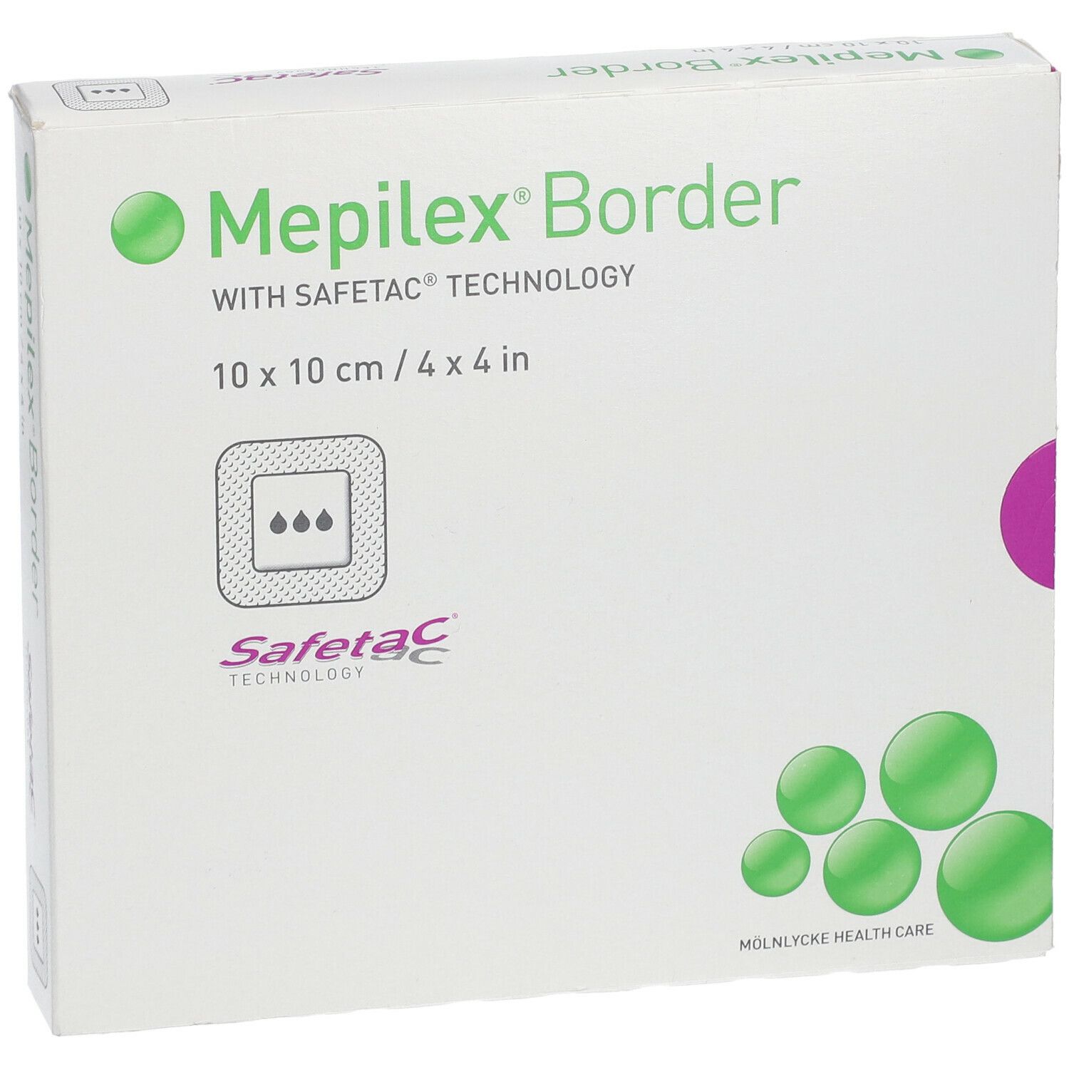 Mepilex® Border Schaumverband 10 x 10 cm