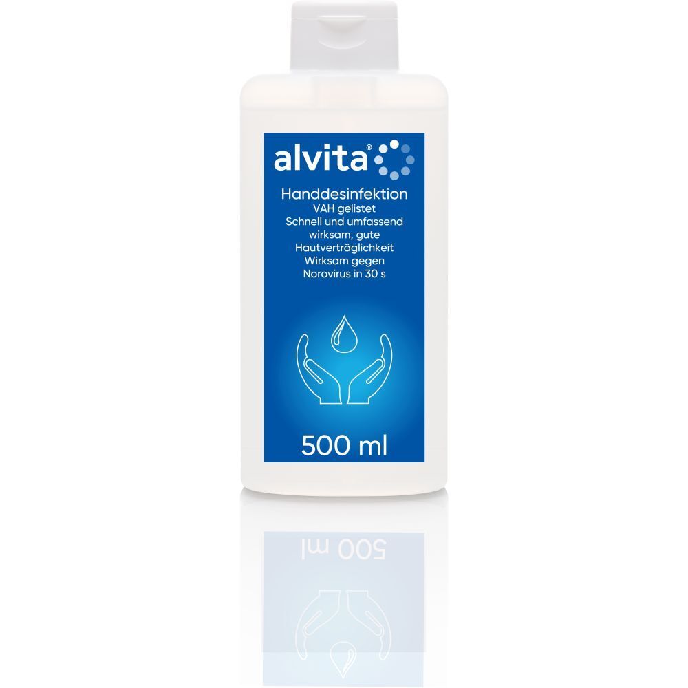 Alvita Handdesinfektion 500 ml Flaschen
