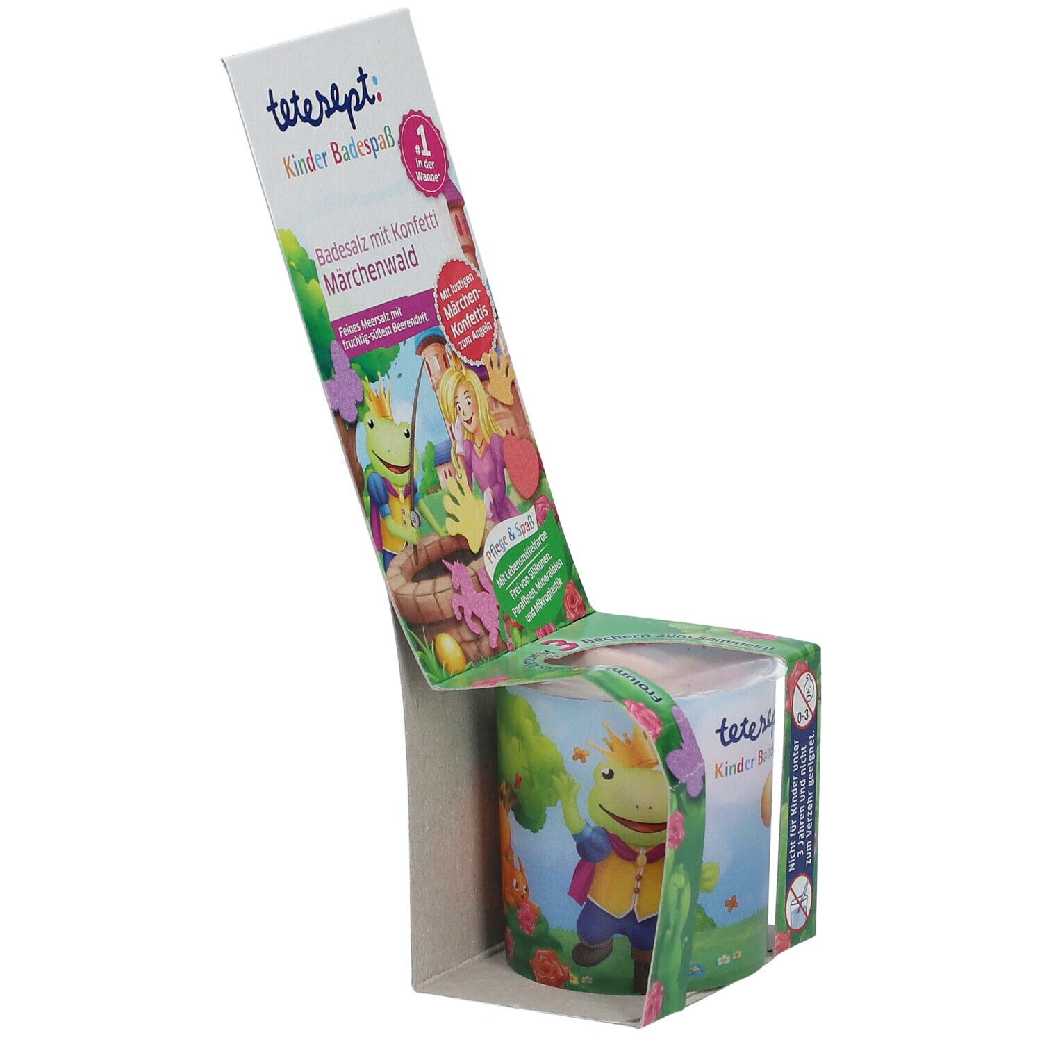 tetesept® Badesalz mit Konfetti Märchenwald