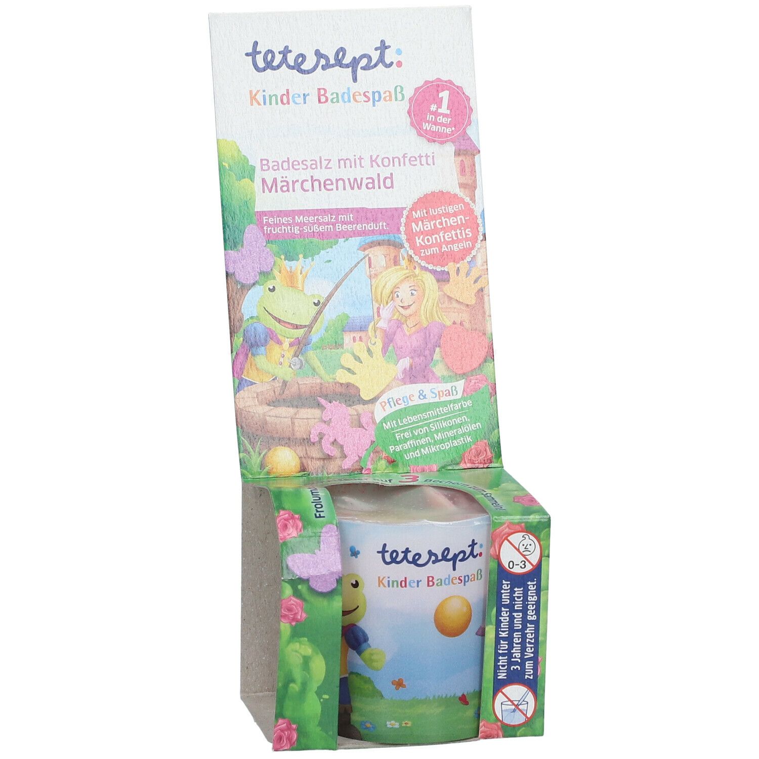 tetesept® Badesalz mit Konfetti Märchenwald